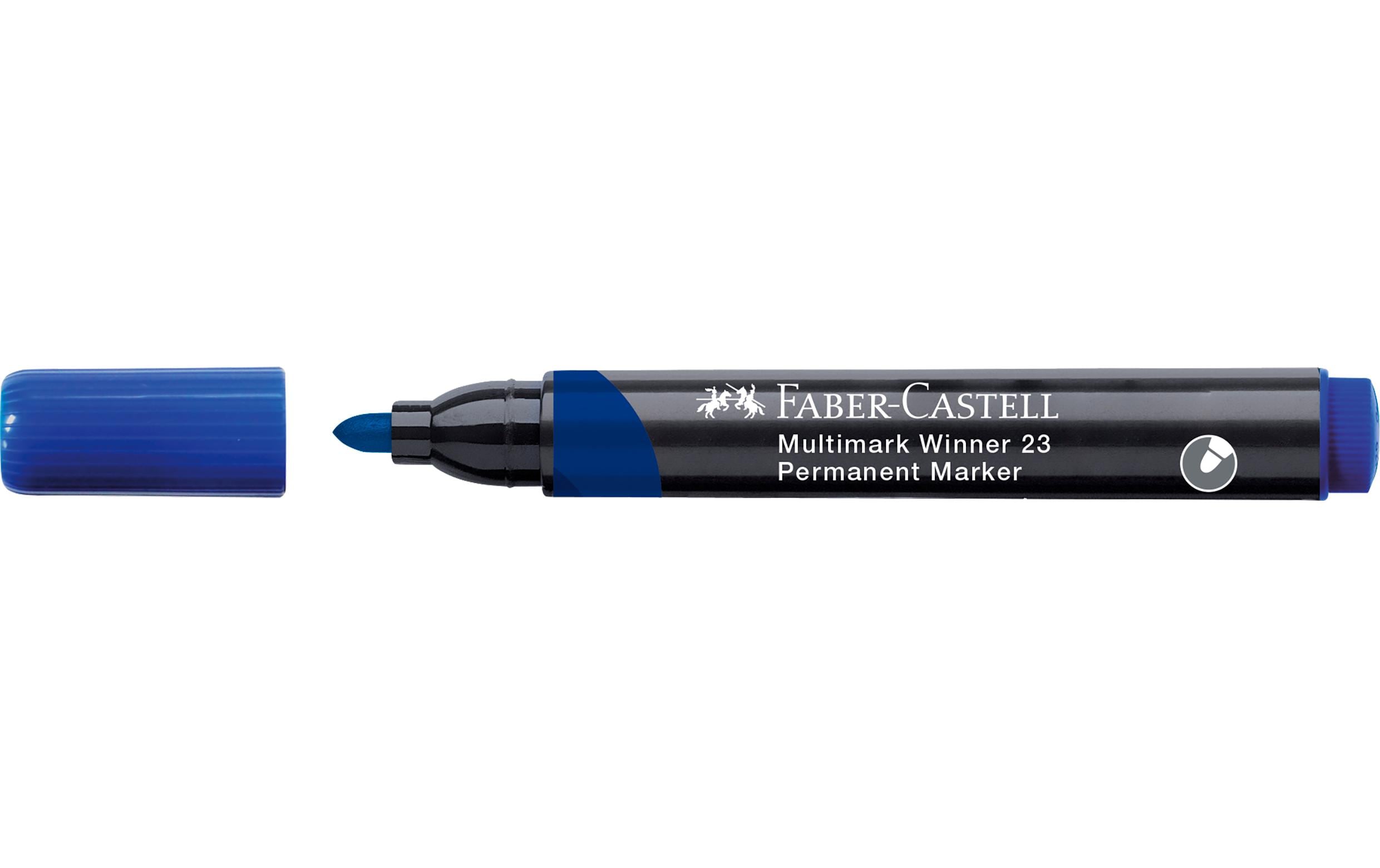 Faber-Castell Permanent-Marker Multimark Winner 23 Blau