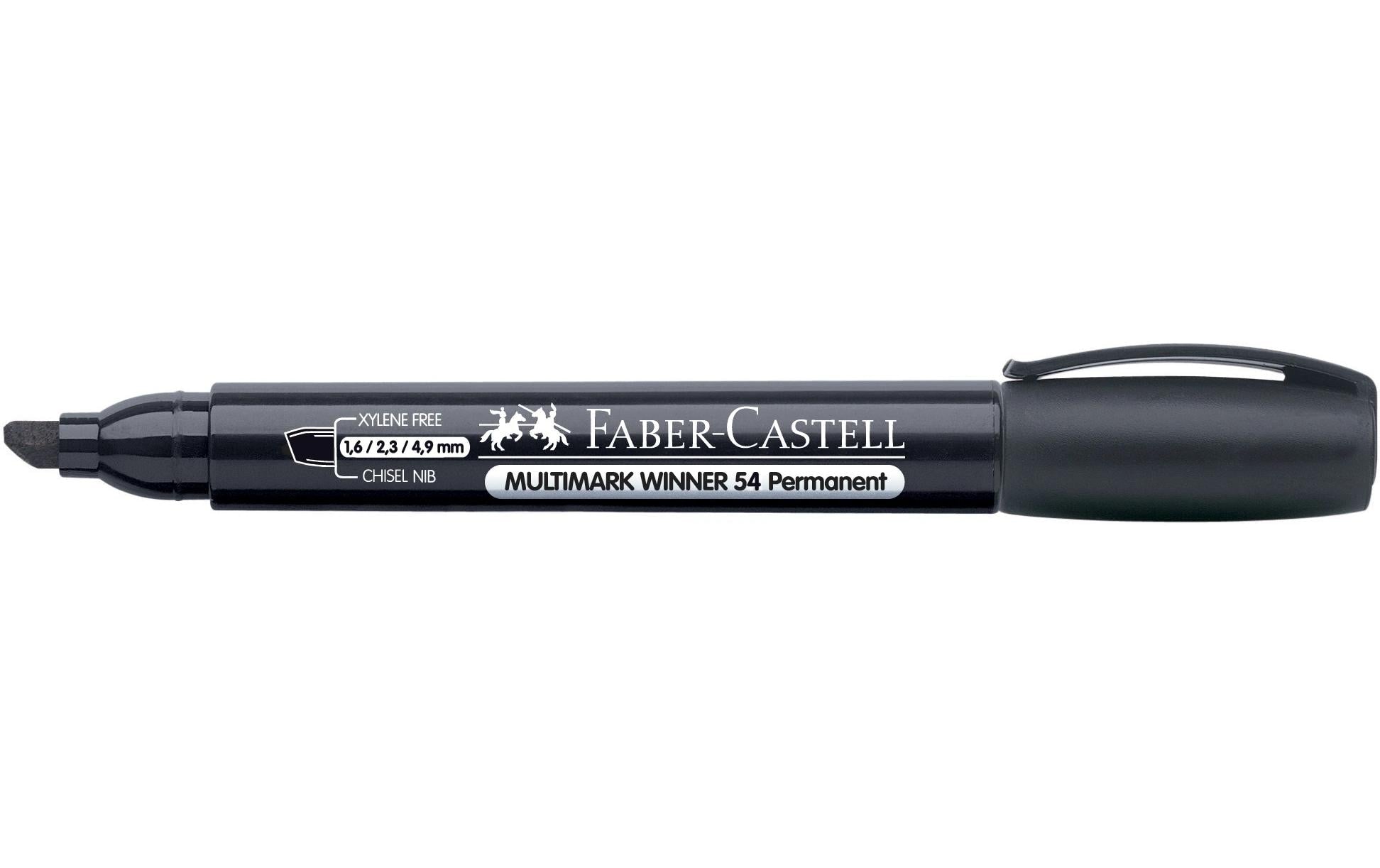 Faber-Castell Permanent-Marker Multimark Winner 54-E Schwarz