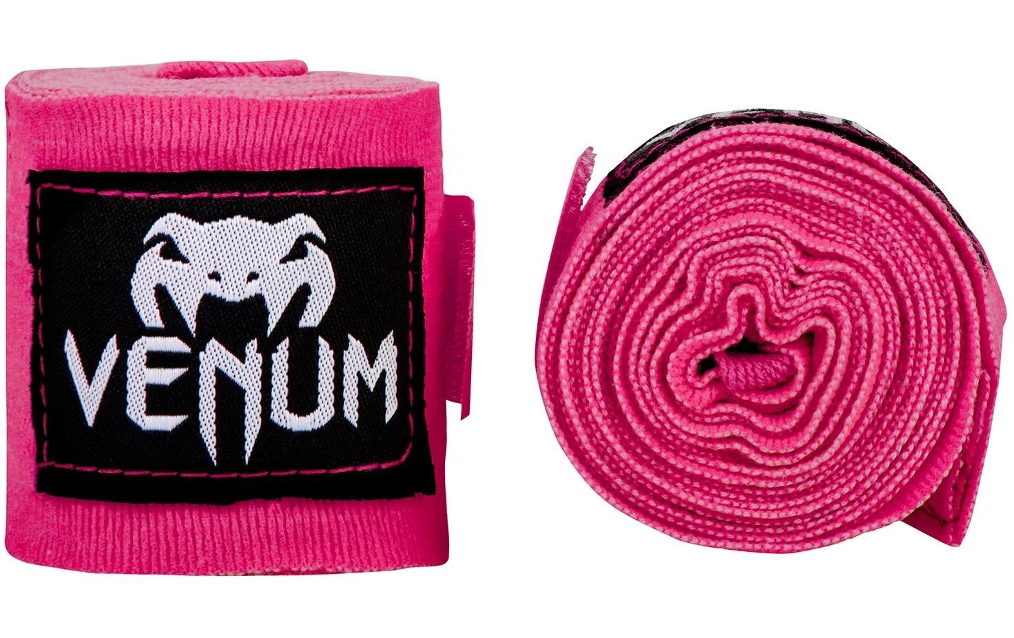 Venum Kontact Boxing Handwraps 4.5 m, Pink