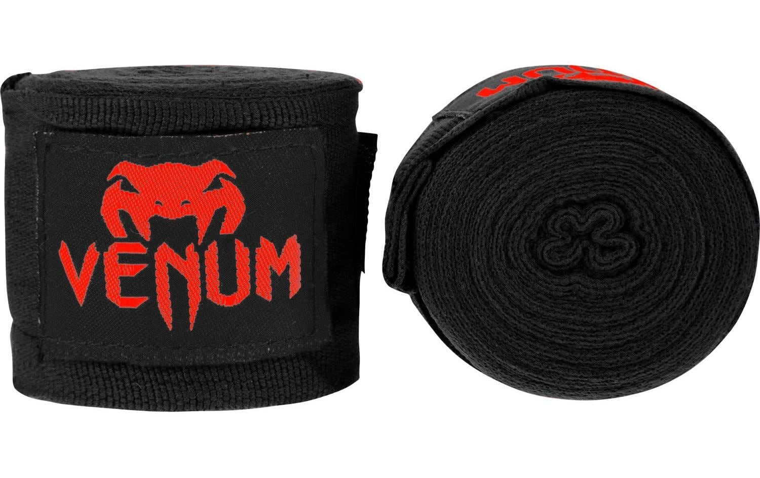 Venum Kontact Boxing Handwraps 4 m, Rot/Schwarz