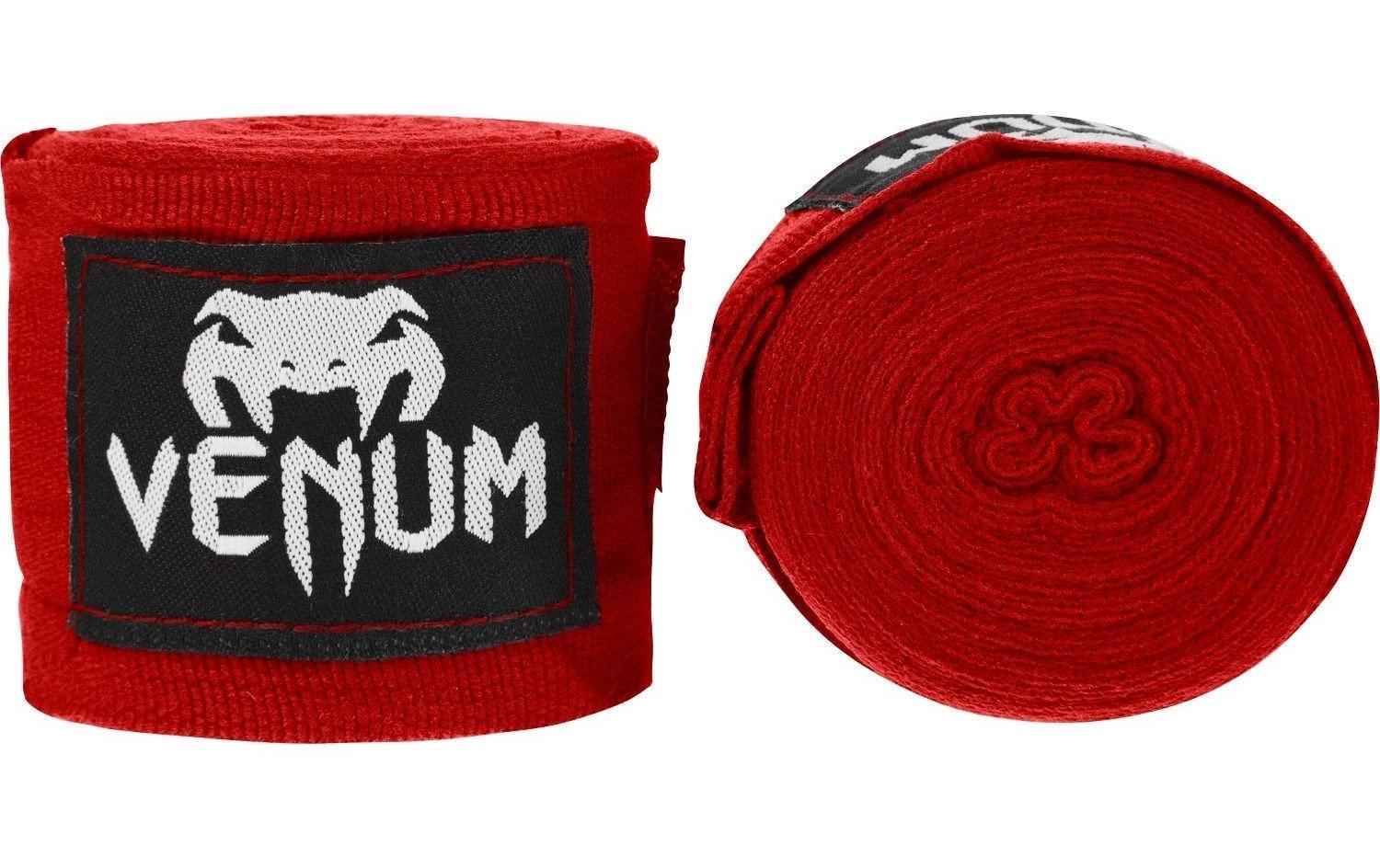 Venum Kontact Boxing Handwraps 4.5 m, Rot