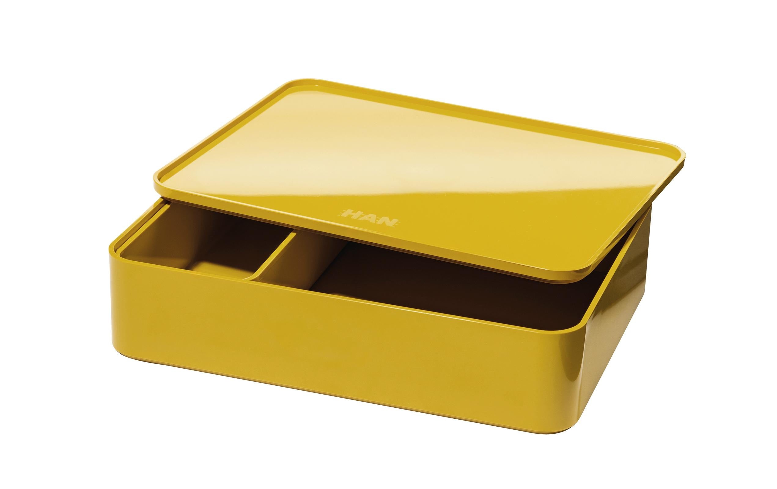 HAN Schubladenbox Gelb