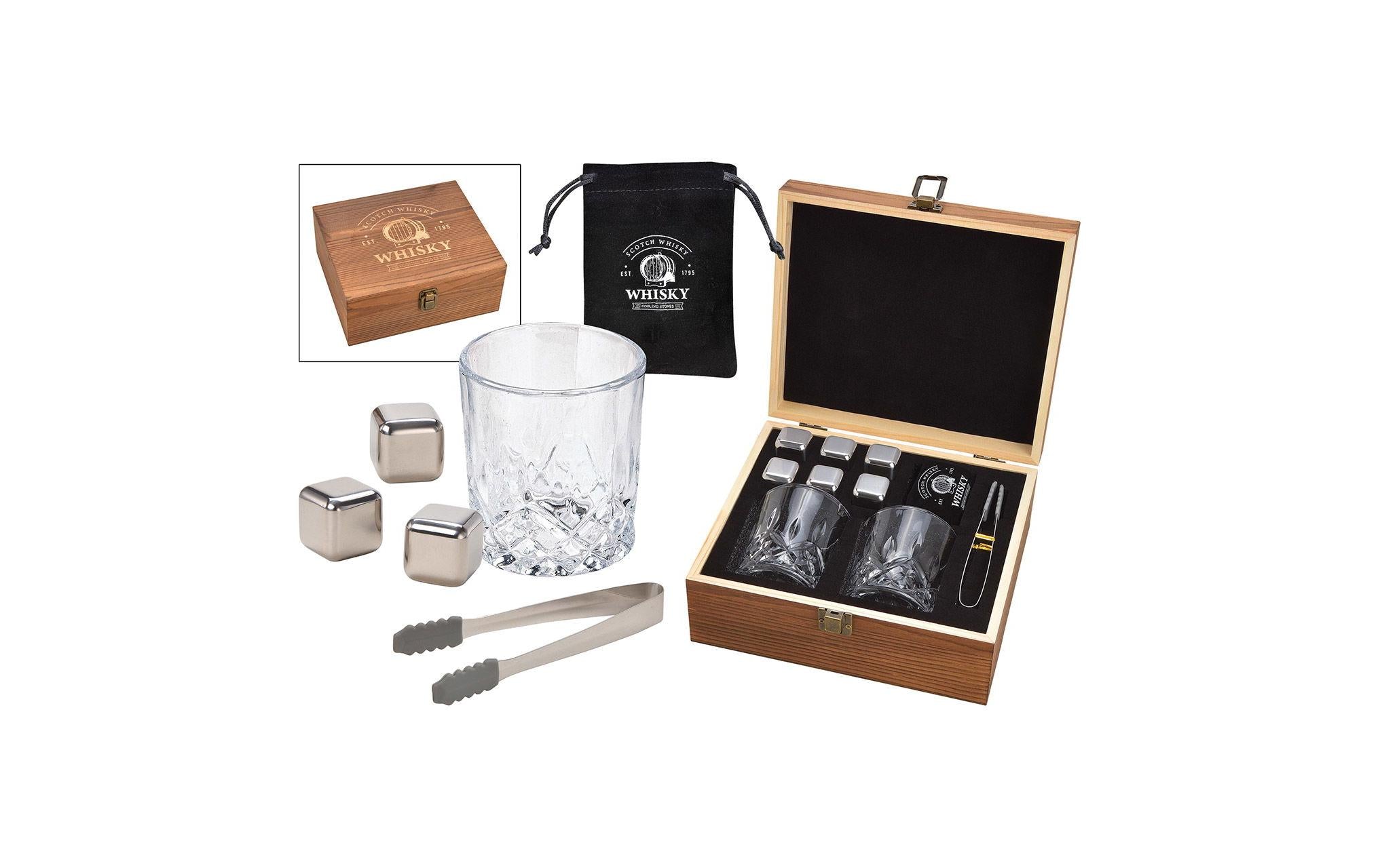 G. Wurm Whisky-Set Whisky-Set 11-teilig, 300 ml, Braun