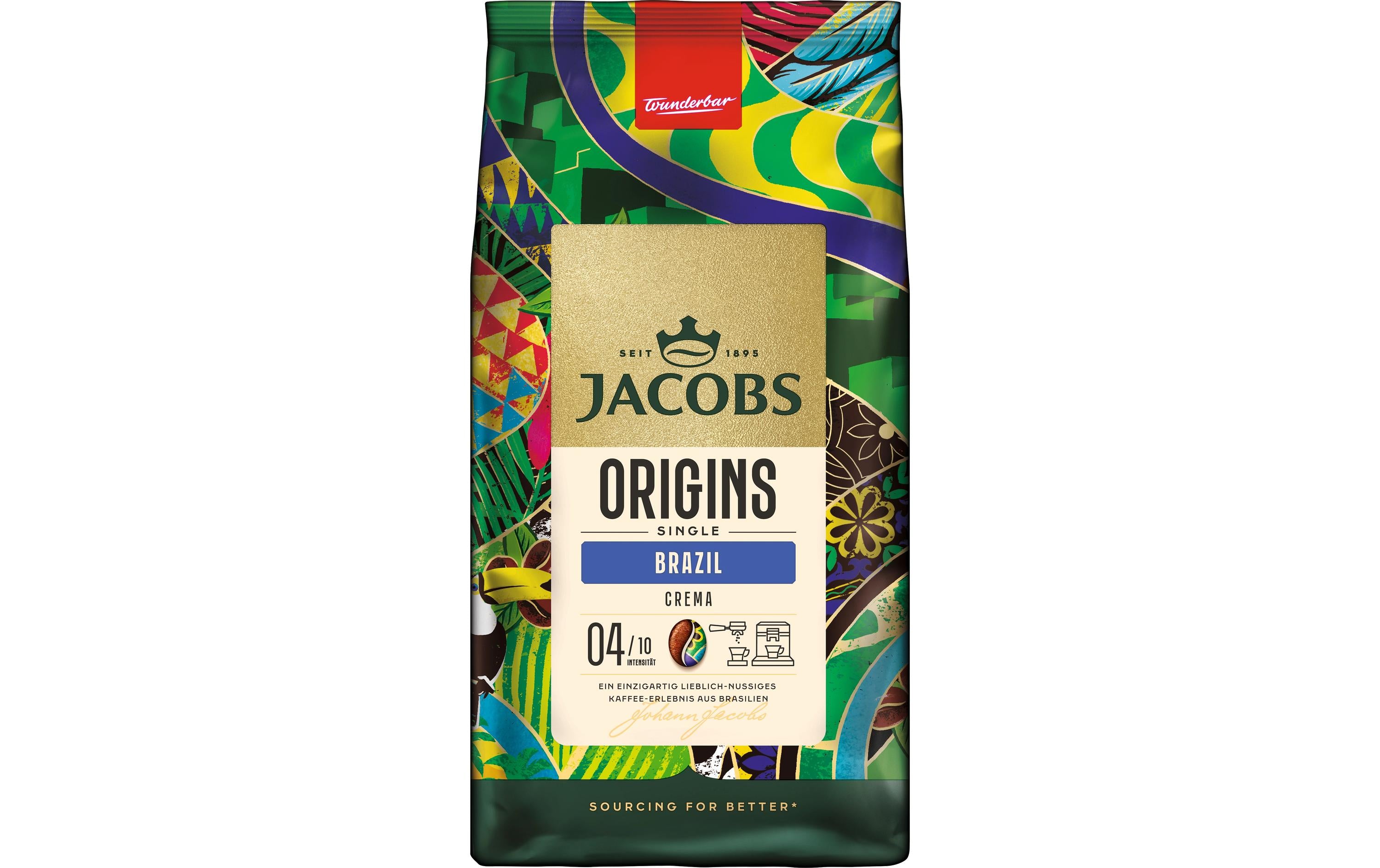 Jacobs Kaffeebohnen South America Brazil 1 kg