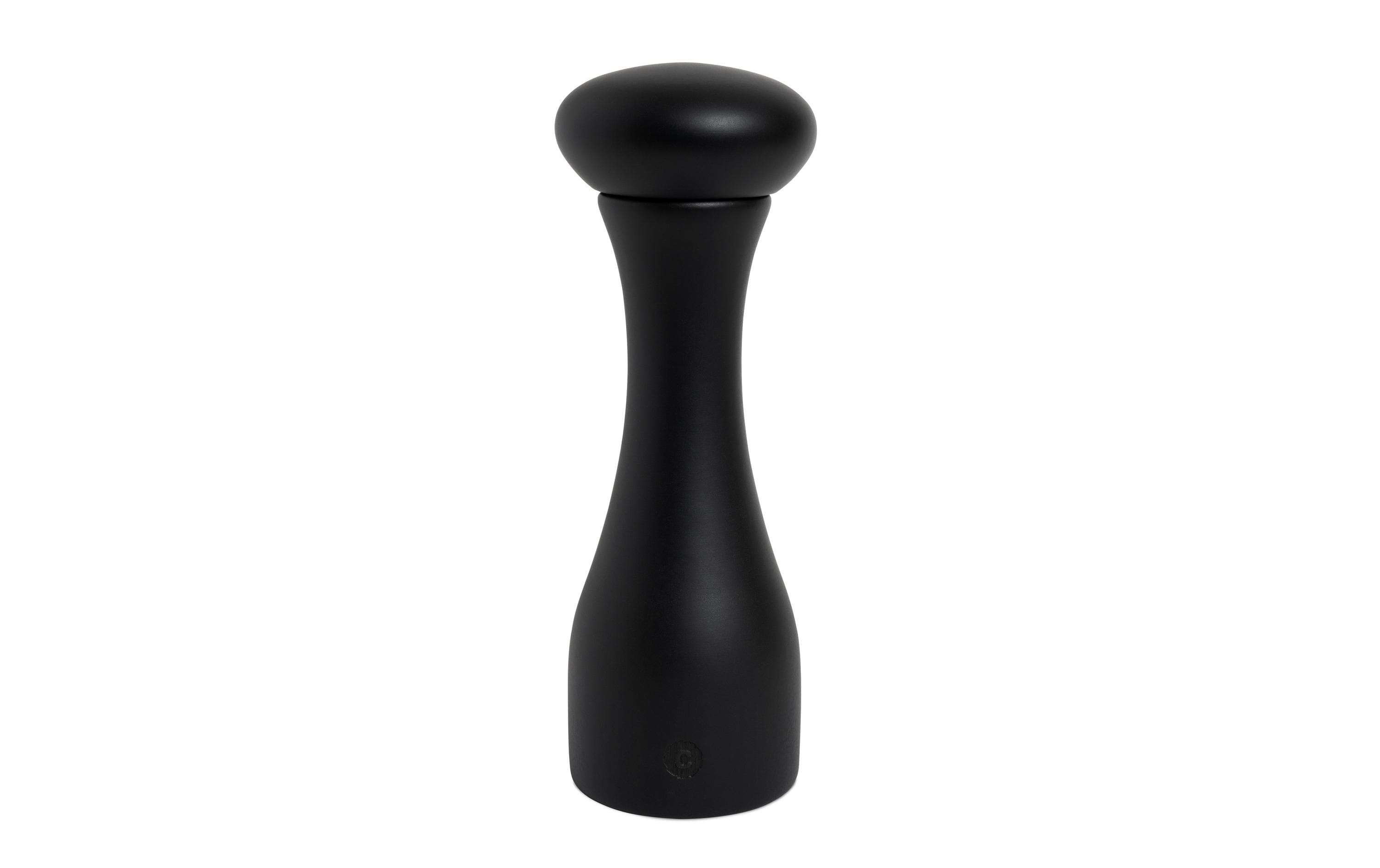 Crushgrind Gewürzmühle Lyon Buche 19 cm, Schwarz
