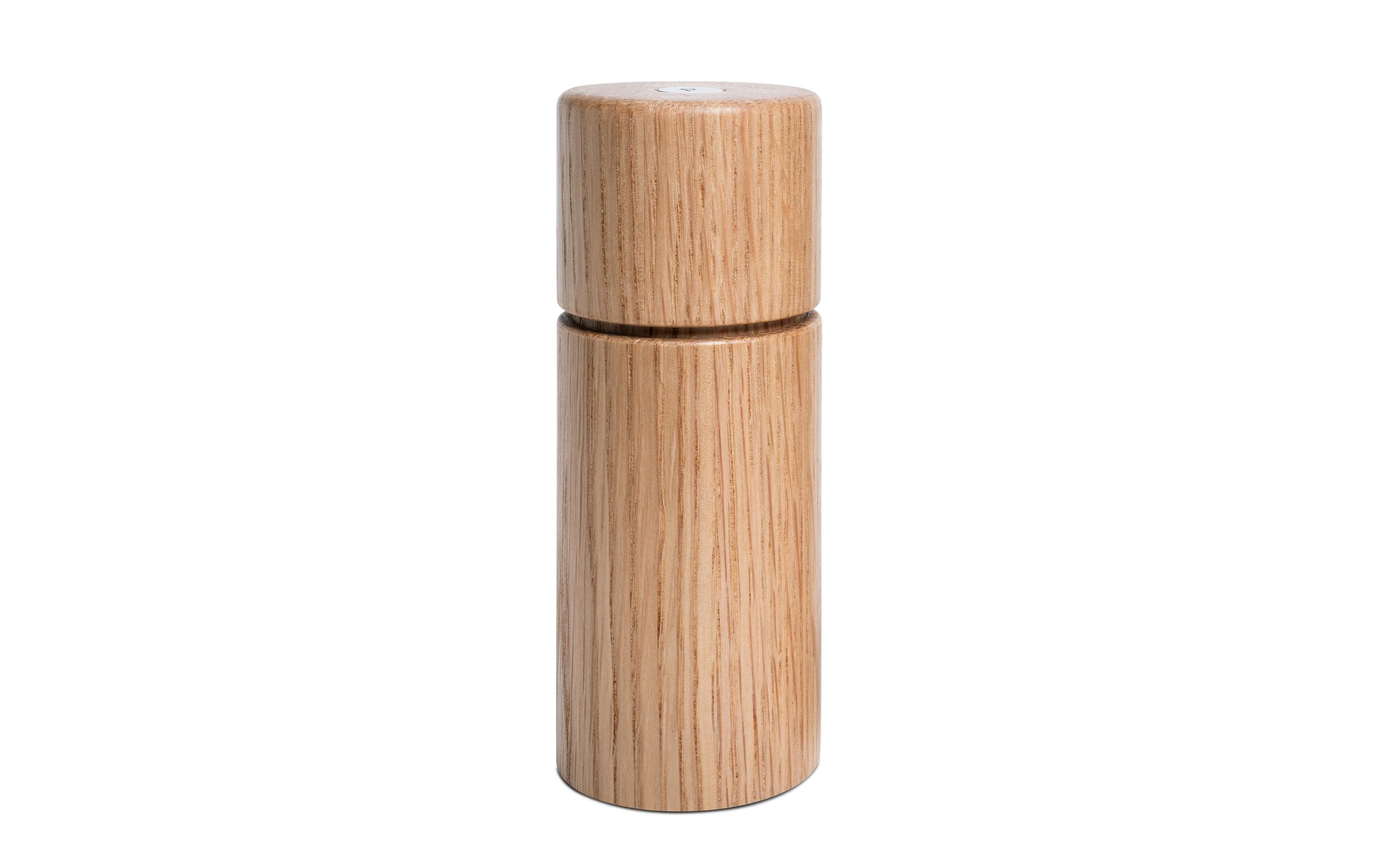 Crushgrind Gewürzmühle Bergen Eiche 12 cm, Hellbraun