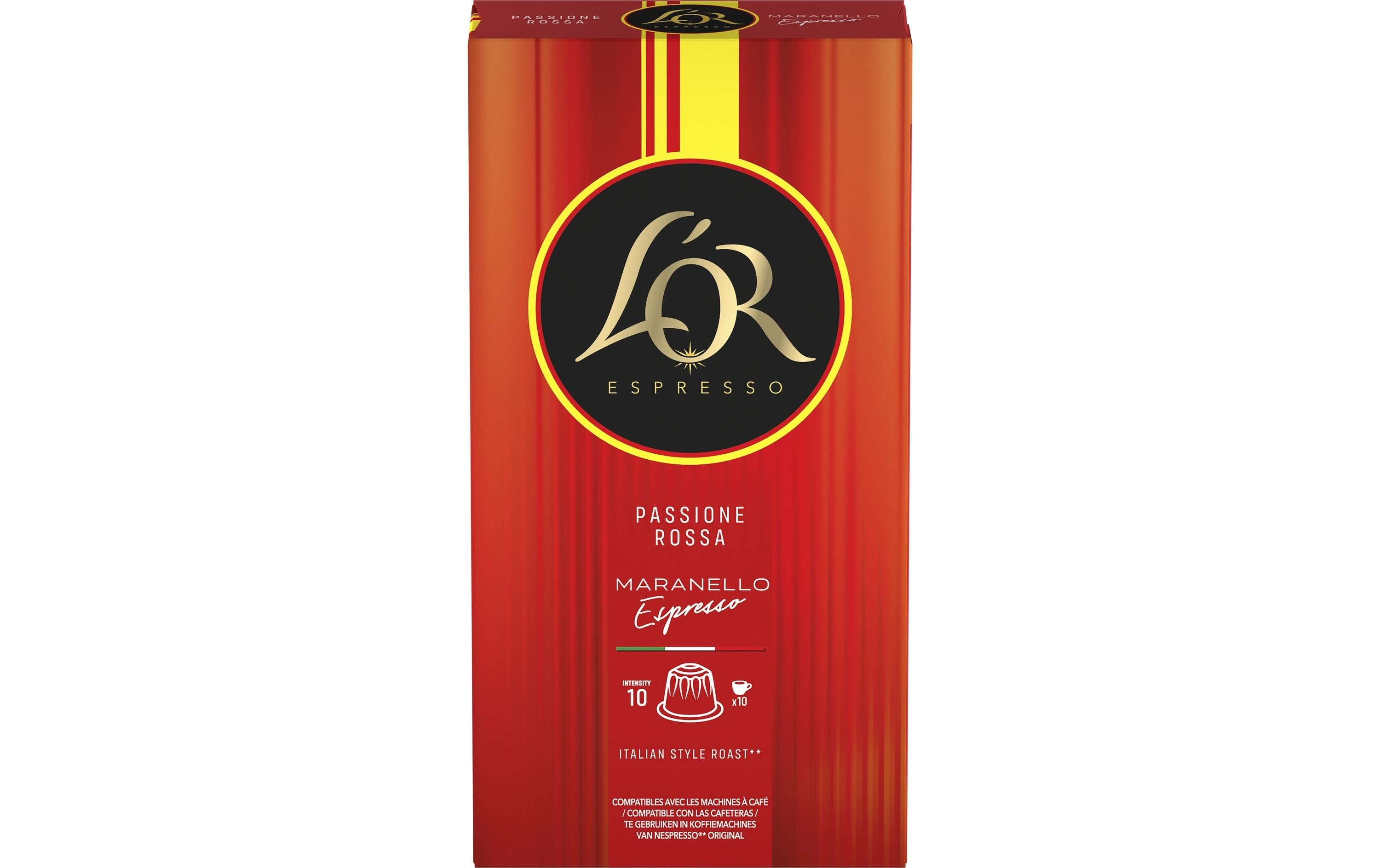 L'Or Kaffeekapseln Maranello Espresso 10 Stück