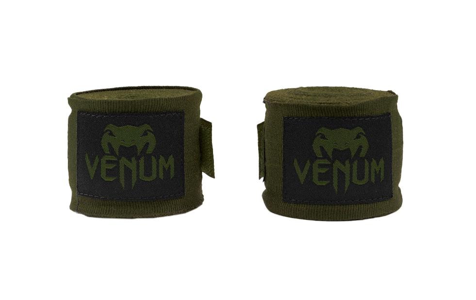 Venum Kontact Boxing Handwraps 4 m, Olivgrün/Beige