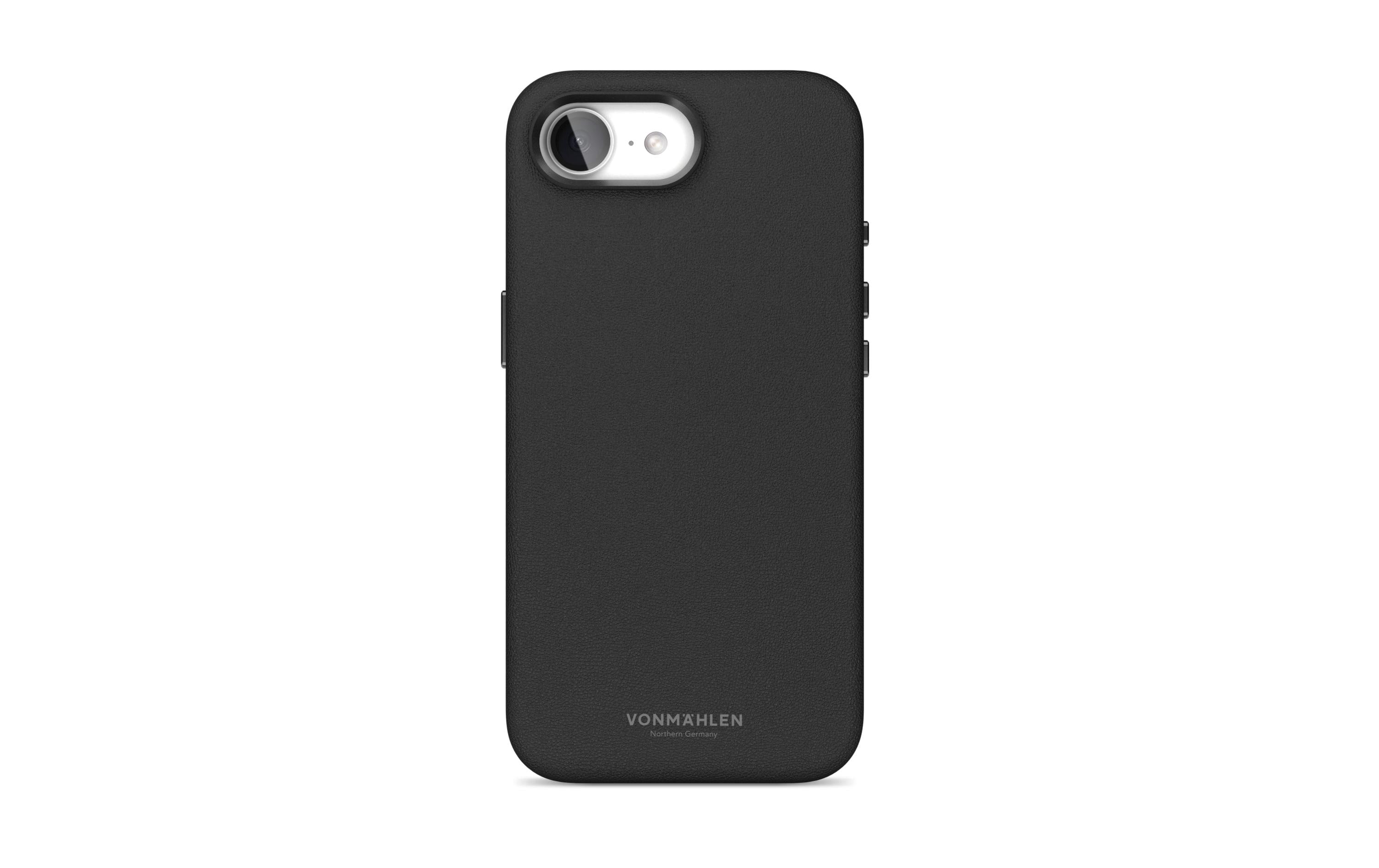 Vonmählen Back Cover Like Leather iPhone 16e Schwarz