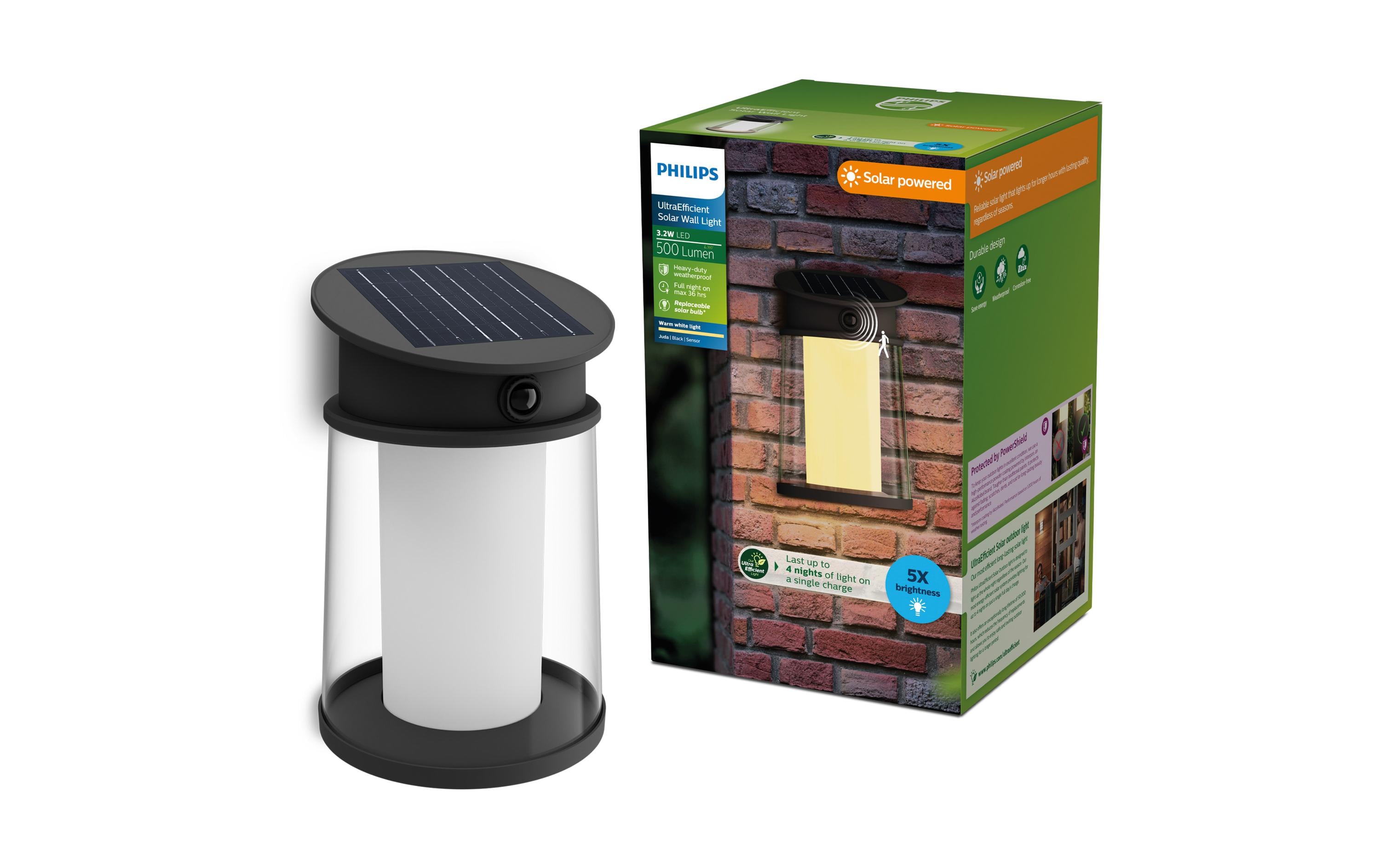 Philips Juda Wand Solar UE RD 2700K anthrazit
