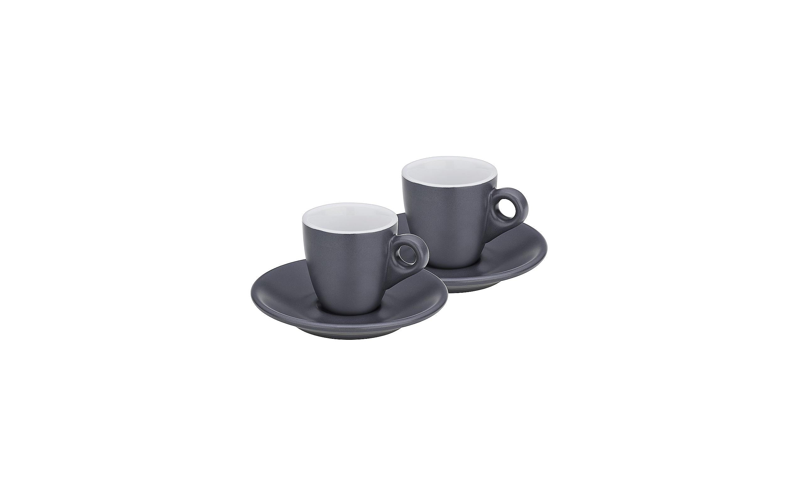 Kela Espressotasse 50 ml, 2 Stück, Grau
