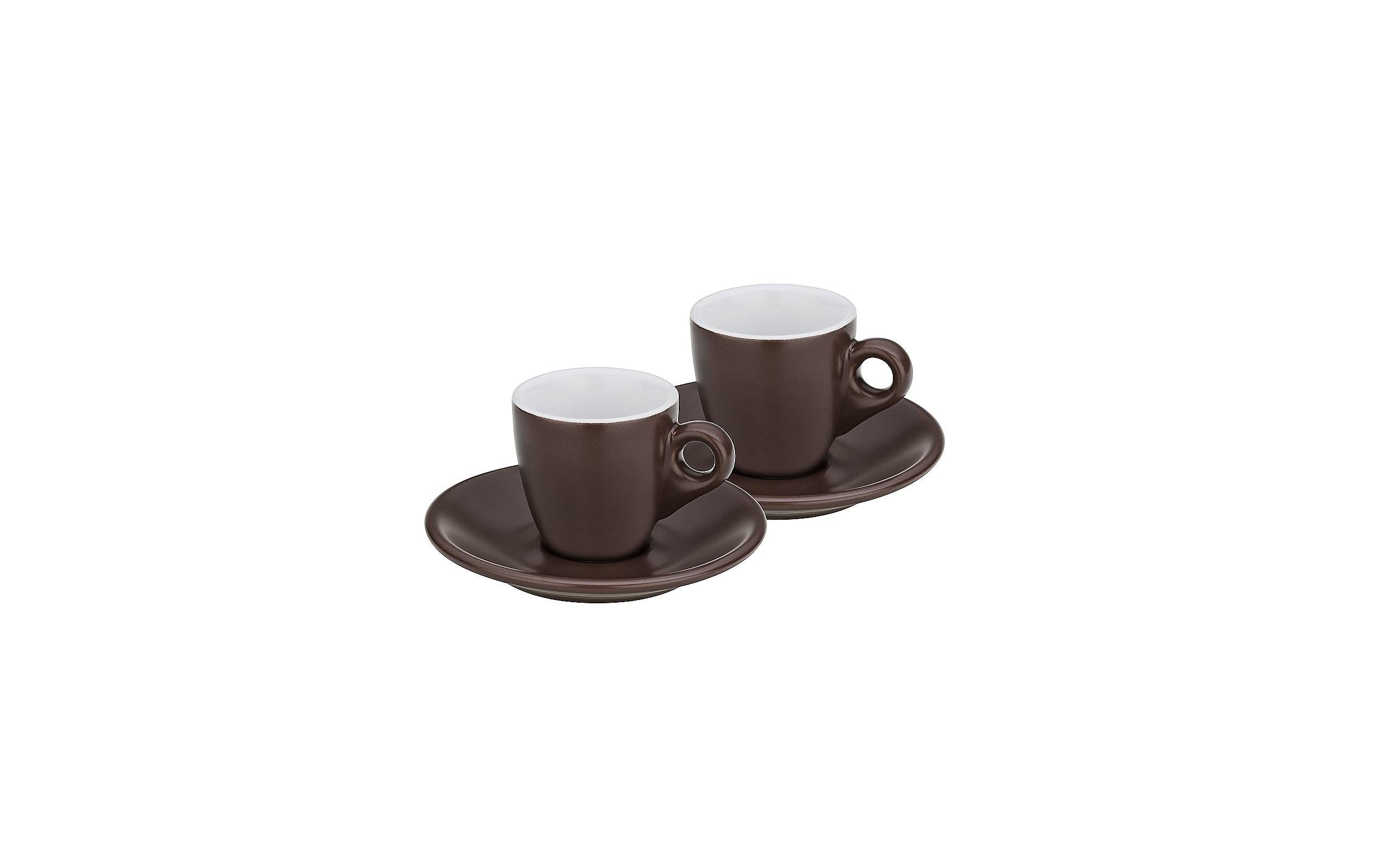 Kela Espressotasse 50 ml, 2 Stück, Braun