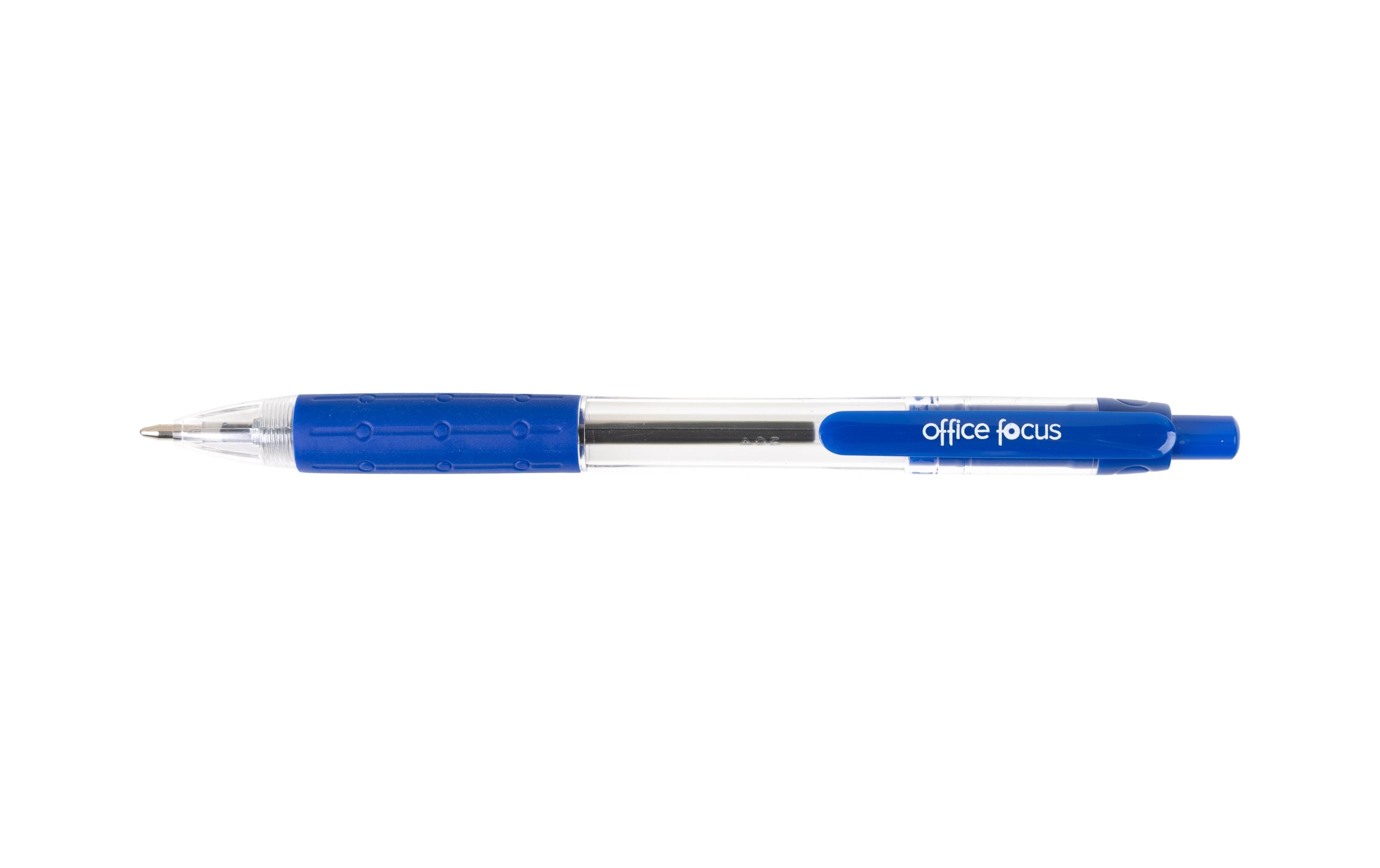 office focus Kugelschreiber Office Focus 1 mm Mine, Blau, 12 Stück