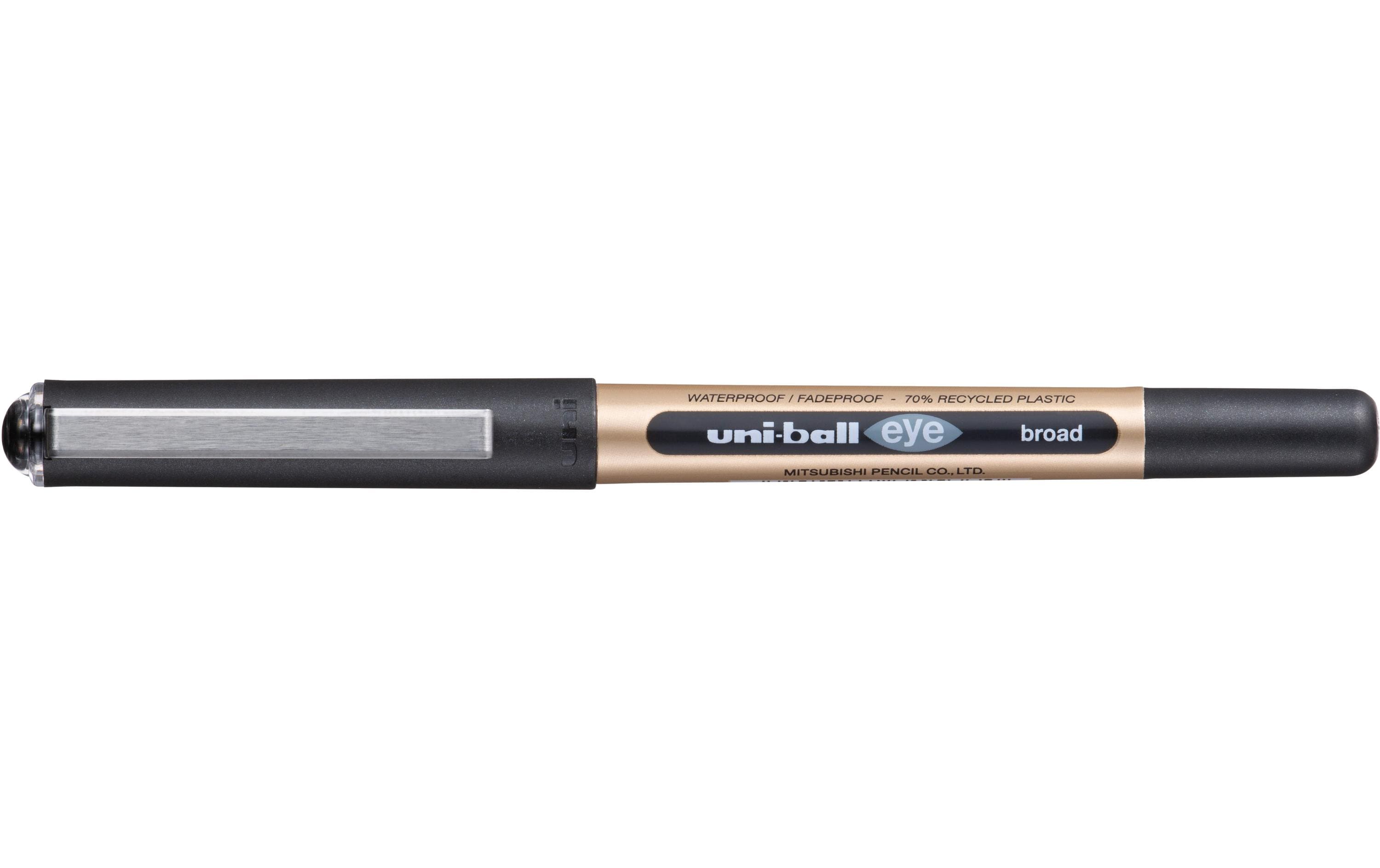 Uni Rollerball Eye broad ECO 1 mm, Bronze/Schwarz