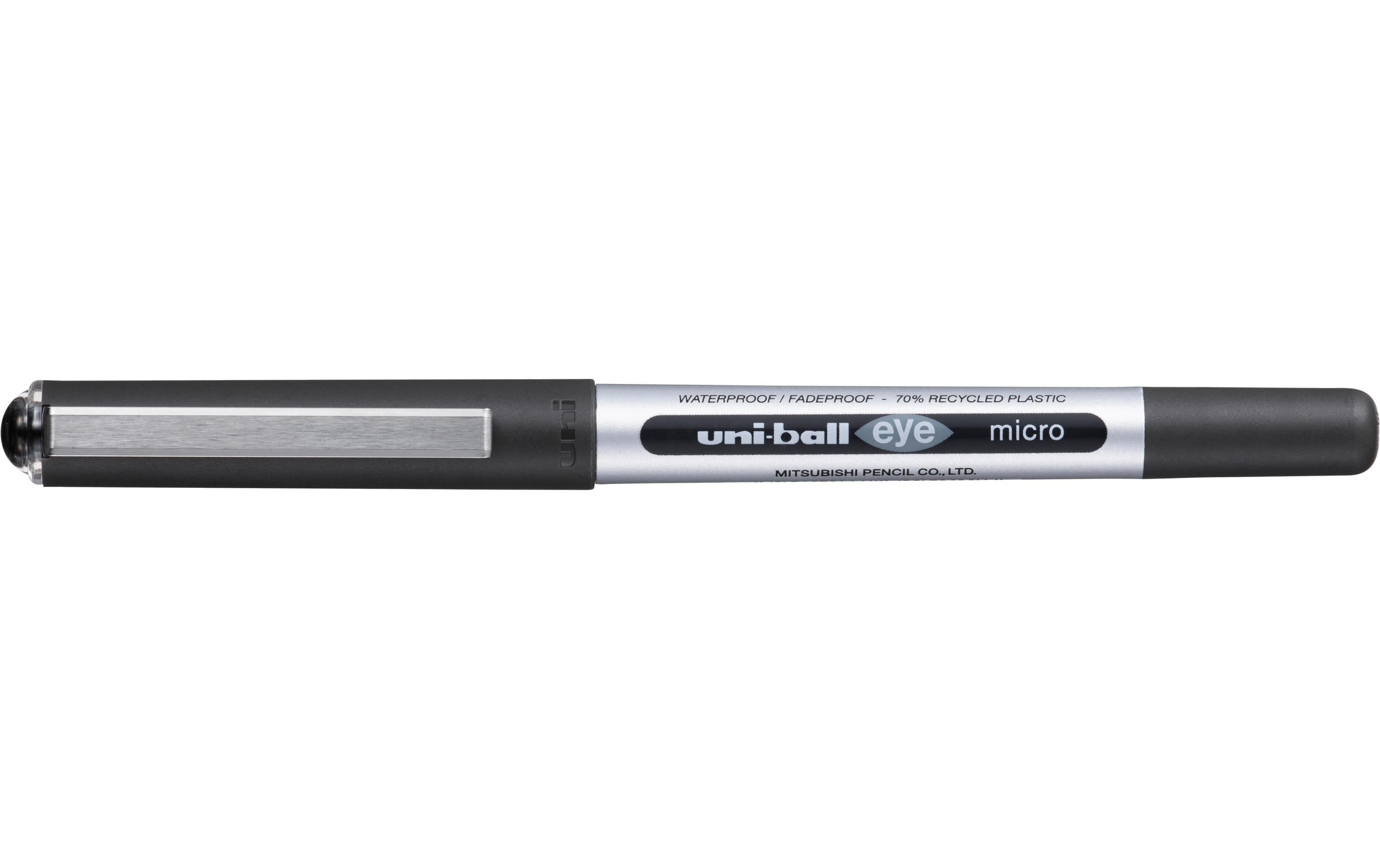Uni Rollerball EYE Micro ECO 0.3 mm; 0.5 mm, Schwarz