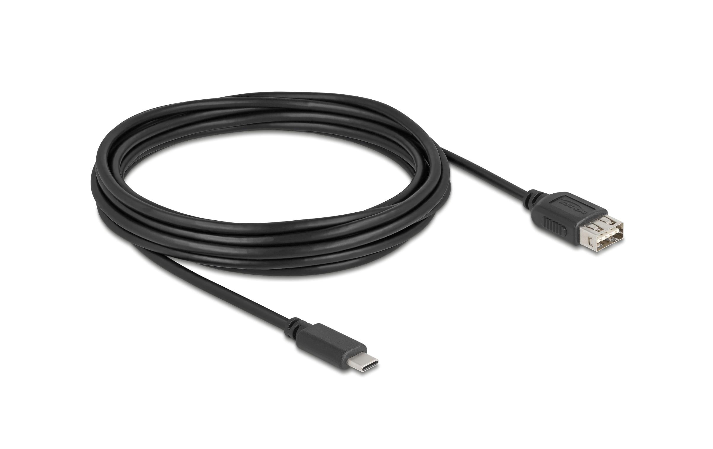 Delock USB 2.0-Kabel USB C - USB A 5 m