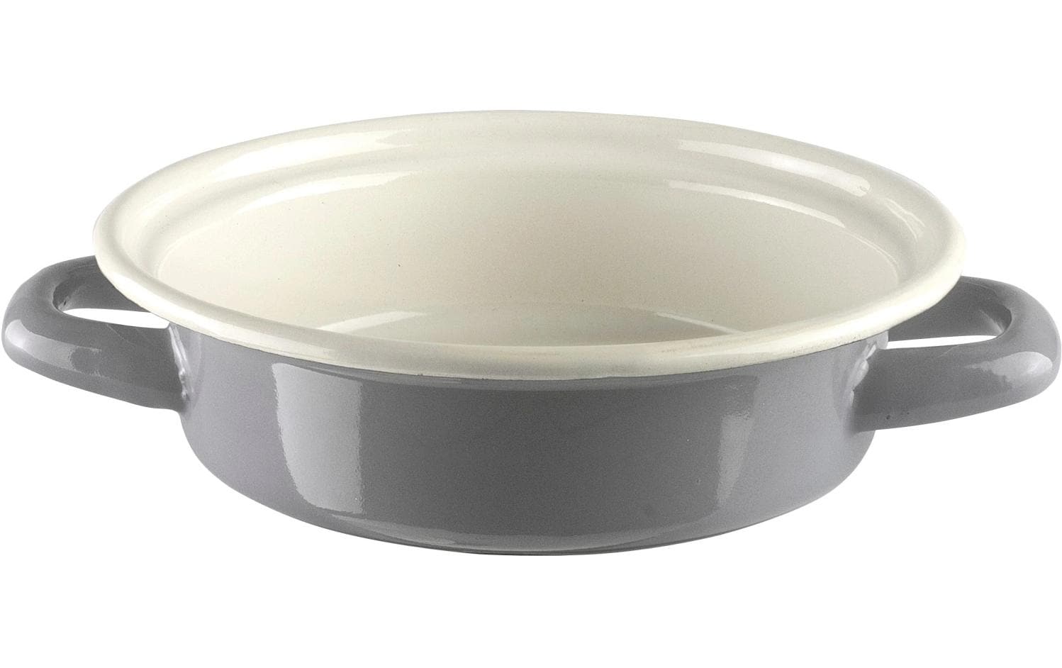 Ibili Servierplatte 14 x 4.5 cm, 400 ml Grise