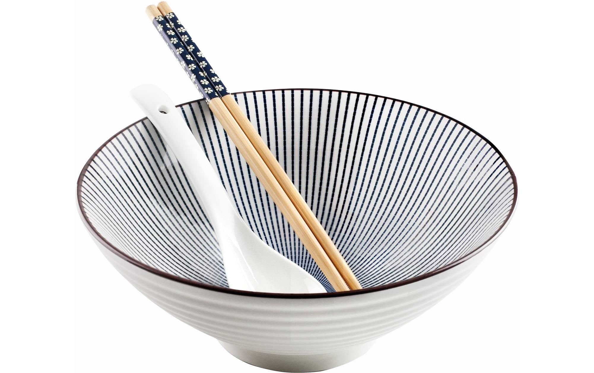 Ibili Ramen-Set Hakata 1 Stück,Schwarz/Weiss