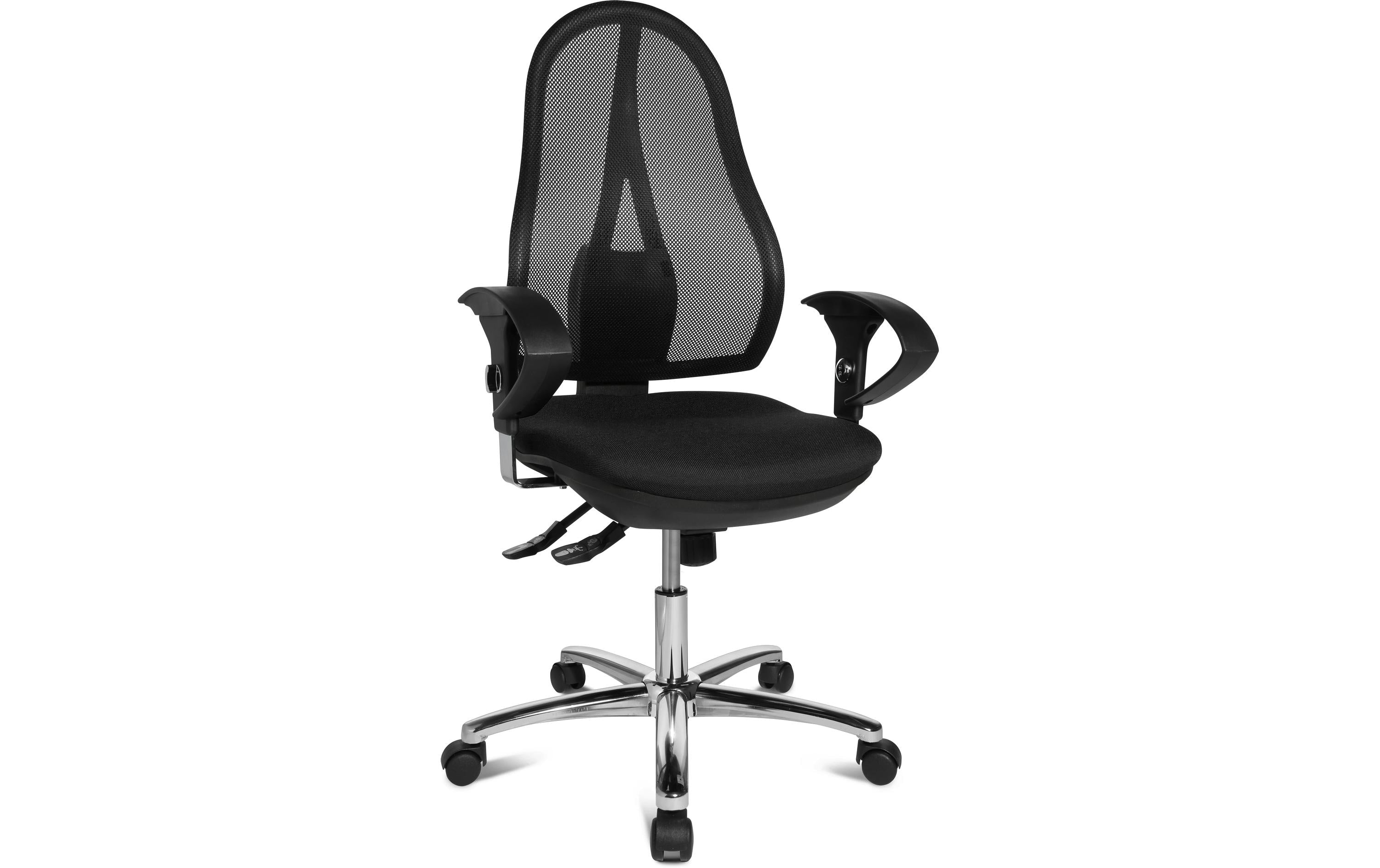 Topstar Bürostuhl Open Point Syncro Deluxe, Schwarz