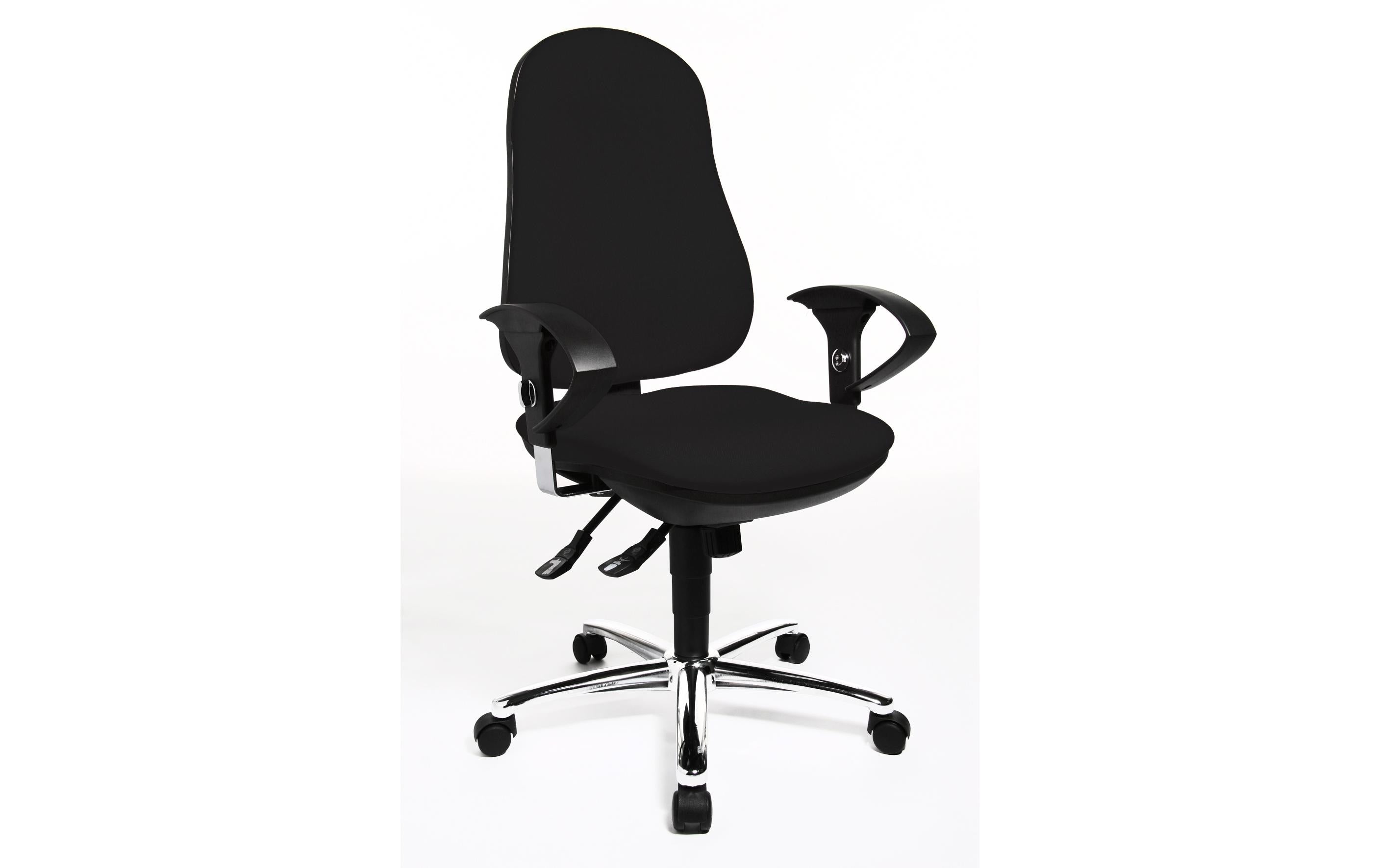 Topstar Bürostuhl Support Syncro Deluxe, Schwarz