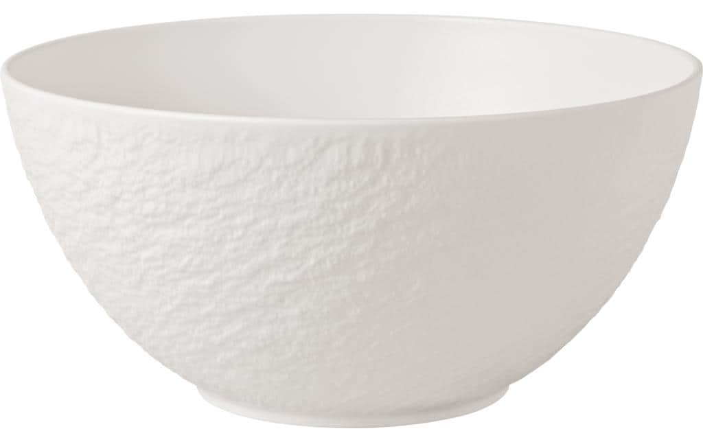 Villeroy & Boch Salatschüssel Manufacture 1 Stück, Weiss