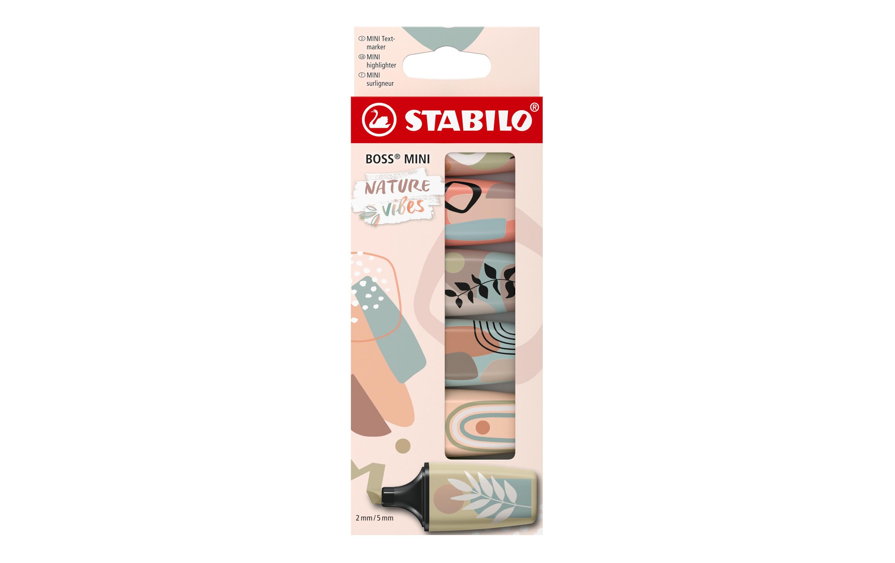 STABILO Textmarker Naturevibes 6er Etui