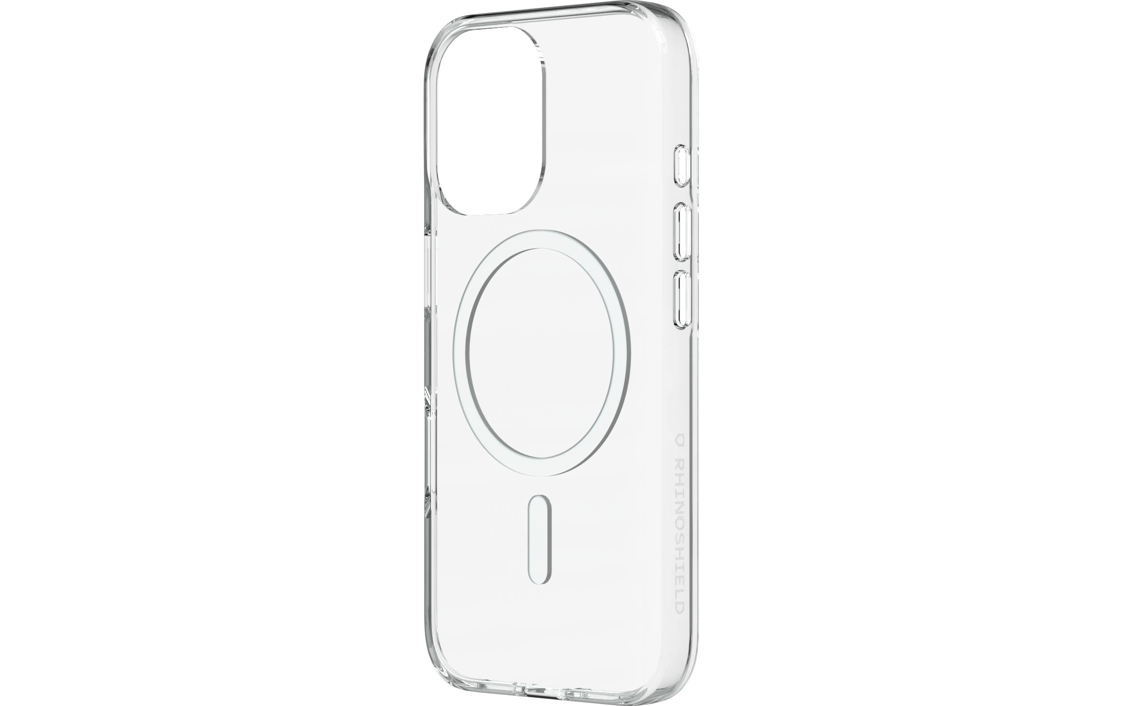 Rhinoshield Back Cover Clear MagSafe iPhone 16e Ash Black