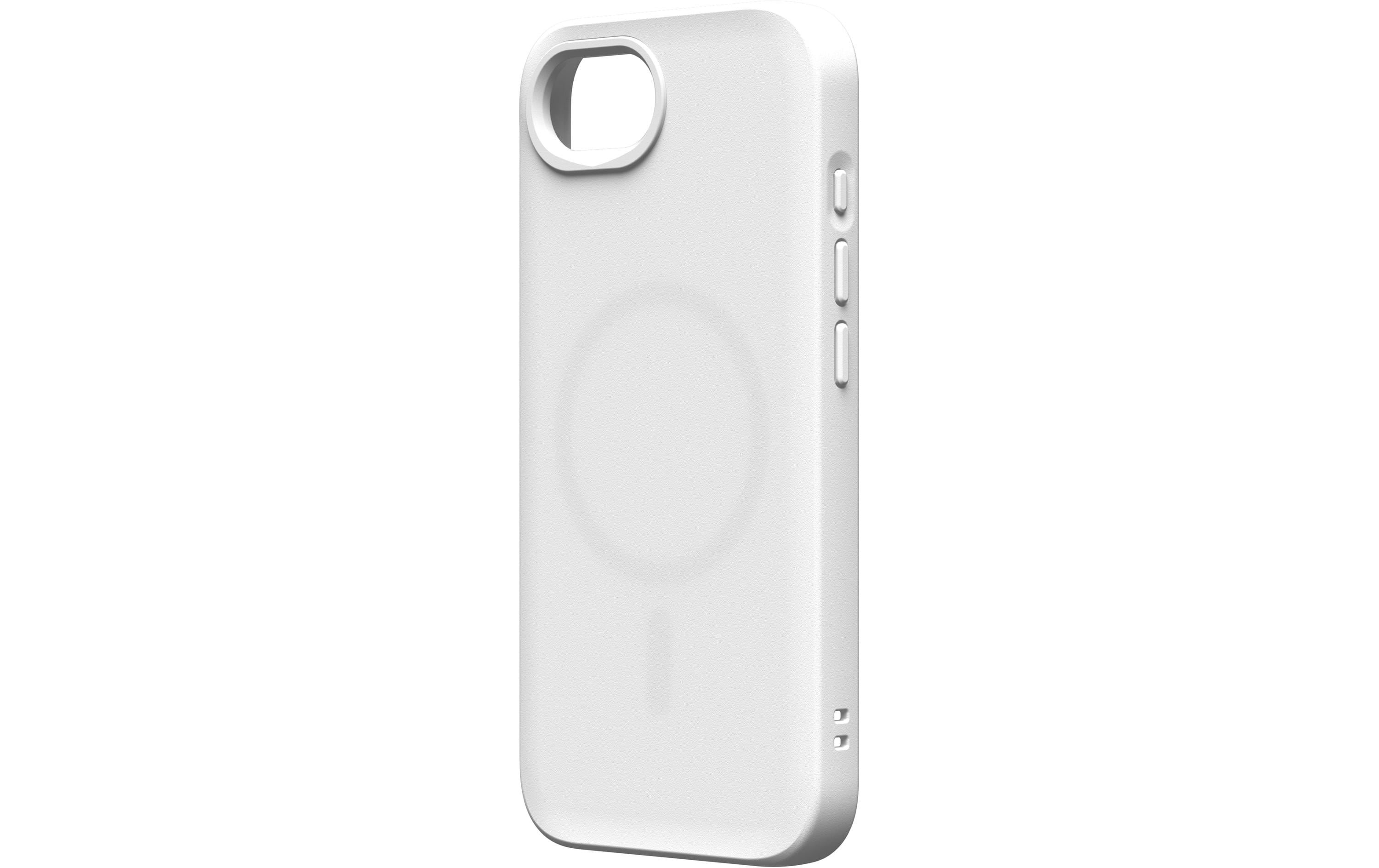 Rhinoshield Back Cover SolidSuit MagSafe iPhone 16e Classic White
