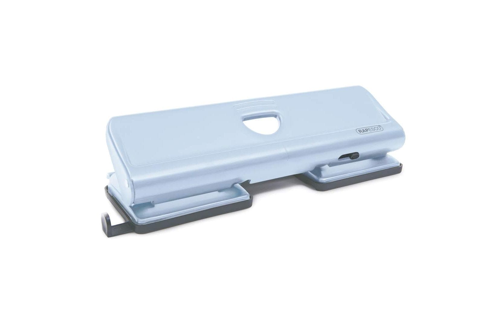 Rapesco 720 4-fach Metalllocher 20 Blatt Kapazität, Hellblau