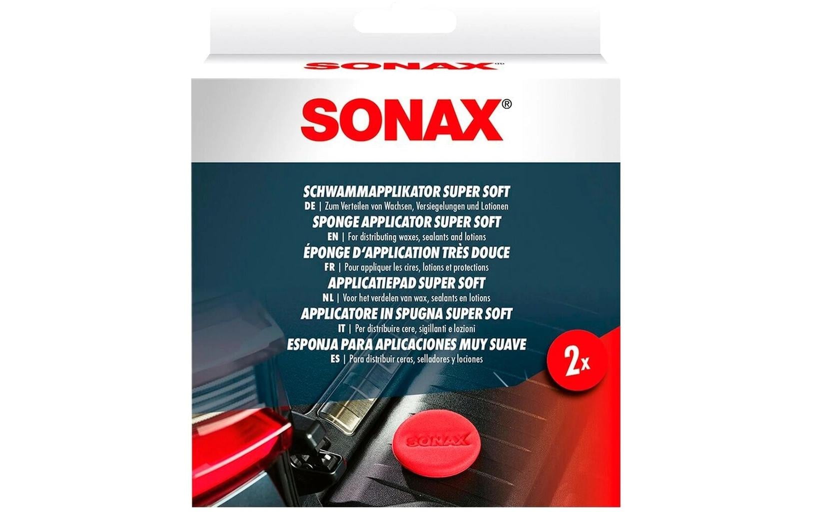 Sonax Handapplikator Super Soft 2 Stück