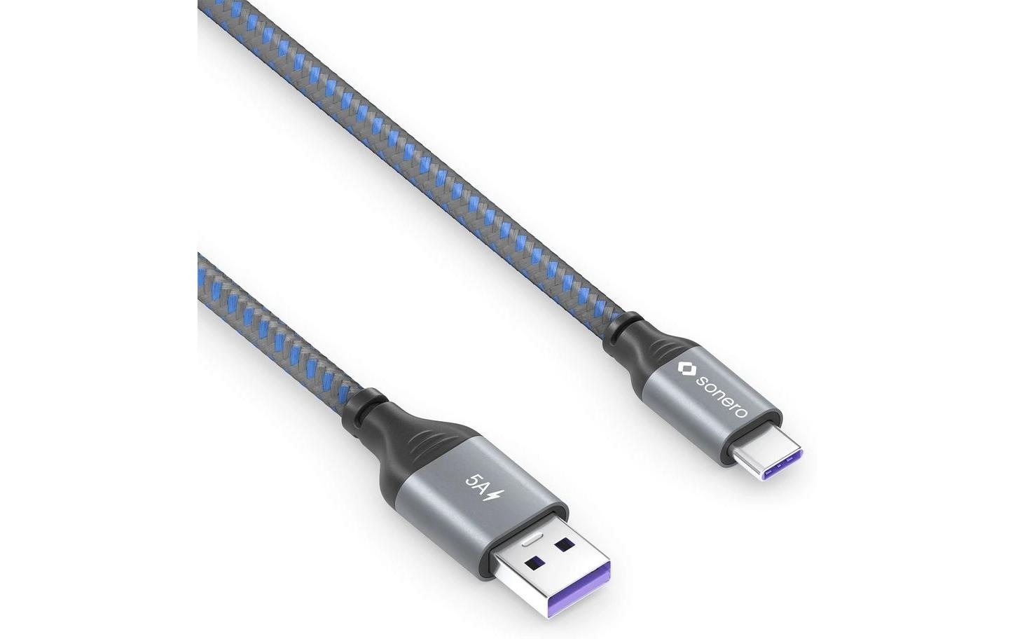 sonero USB-Ladekabel USB C - USB A 2 m
