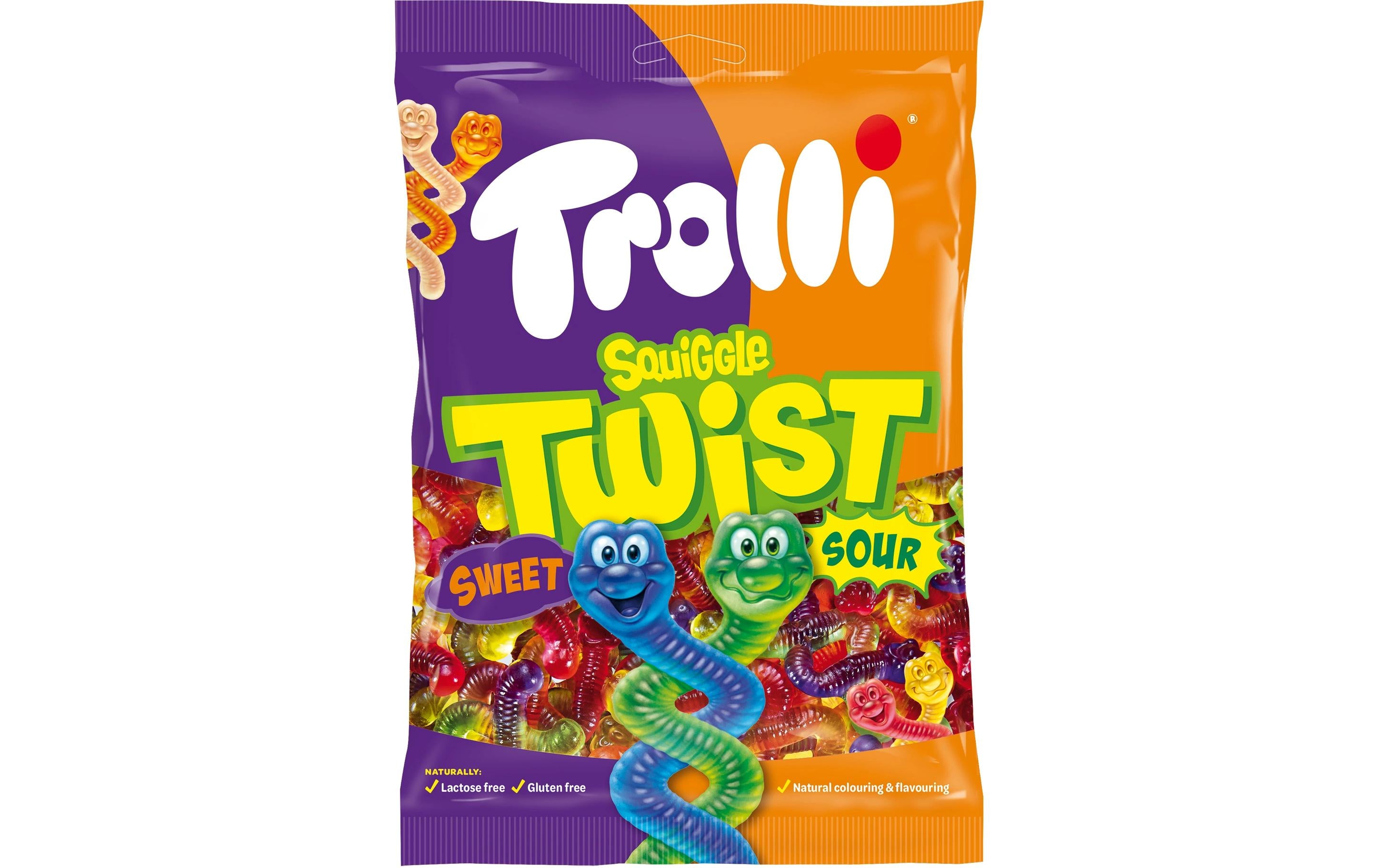 Trolli Gummibonbons Squiggle Twist 175 g