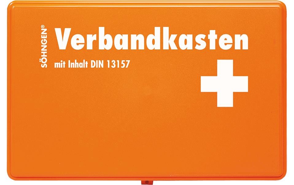 SÖHNGEN Erste-Hilfe-Set KIEL, DIN 13157, Orange