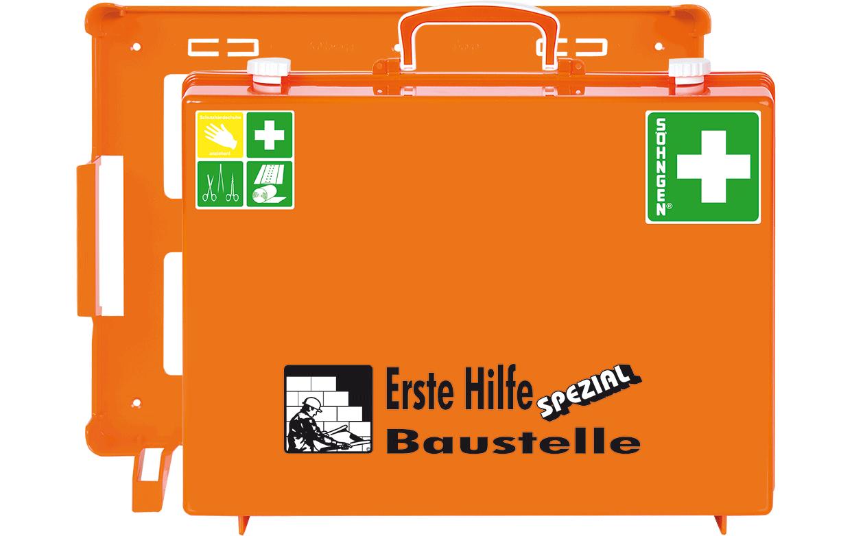 SÖHNGEN Erste-Hilfe-Set SPEZIAL MT-CD, DIN 13157, Baustelle