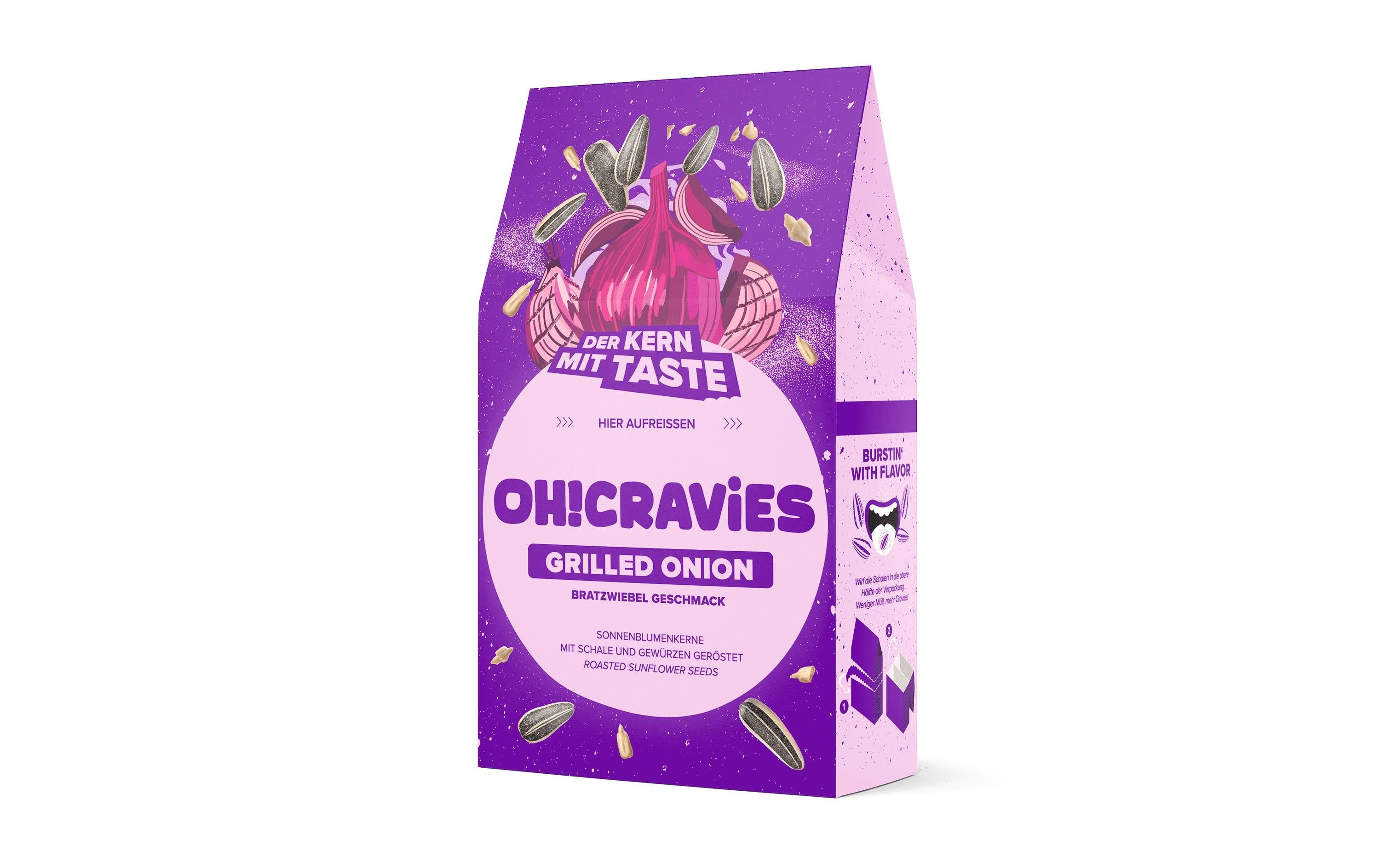Cravies Sonnenblumenkerne Grilled Onion 60 g