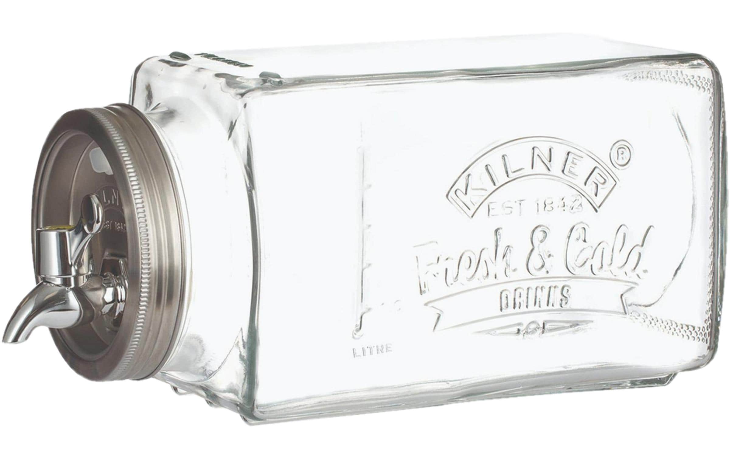 Kilner Getränkespender zum Kühlschrank 3 l