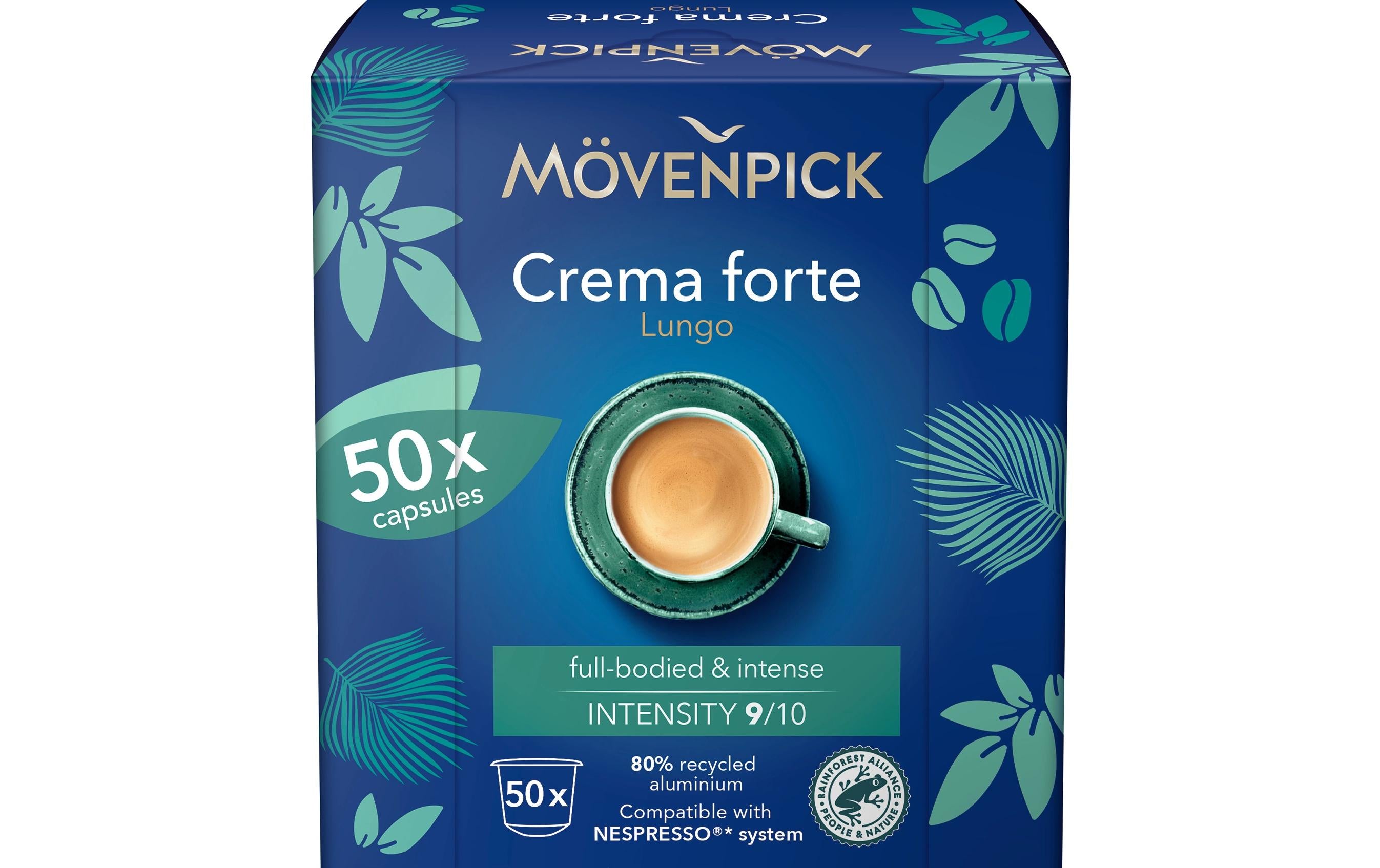 Mövenpick Kaffeekapseln Crema Forte 50 Stück