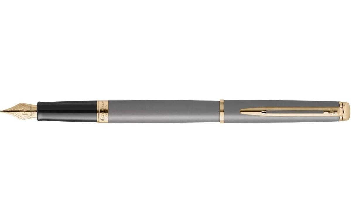 WATERMAN Füllfederhalter Hémisphère Understated Edit, Steingrau, M