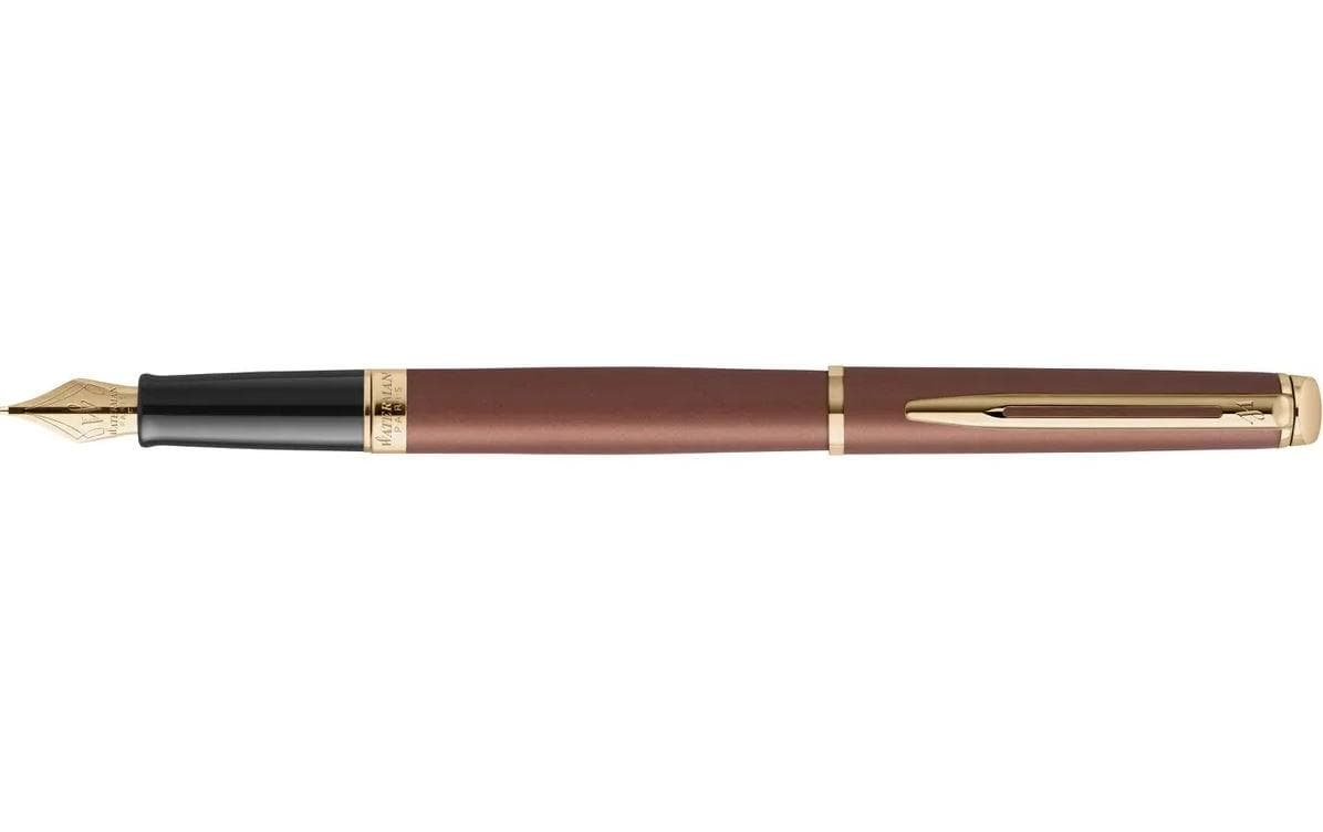 WATERMAN Füllfederhalter Hémisphère Understated Edit, Kupferrot, M