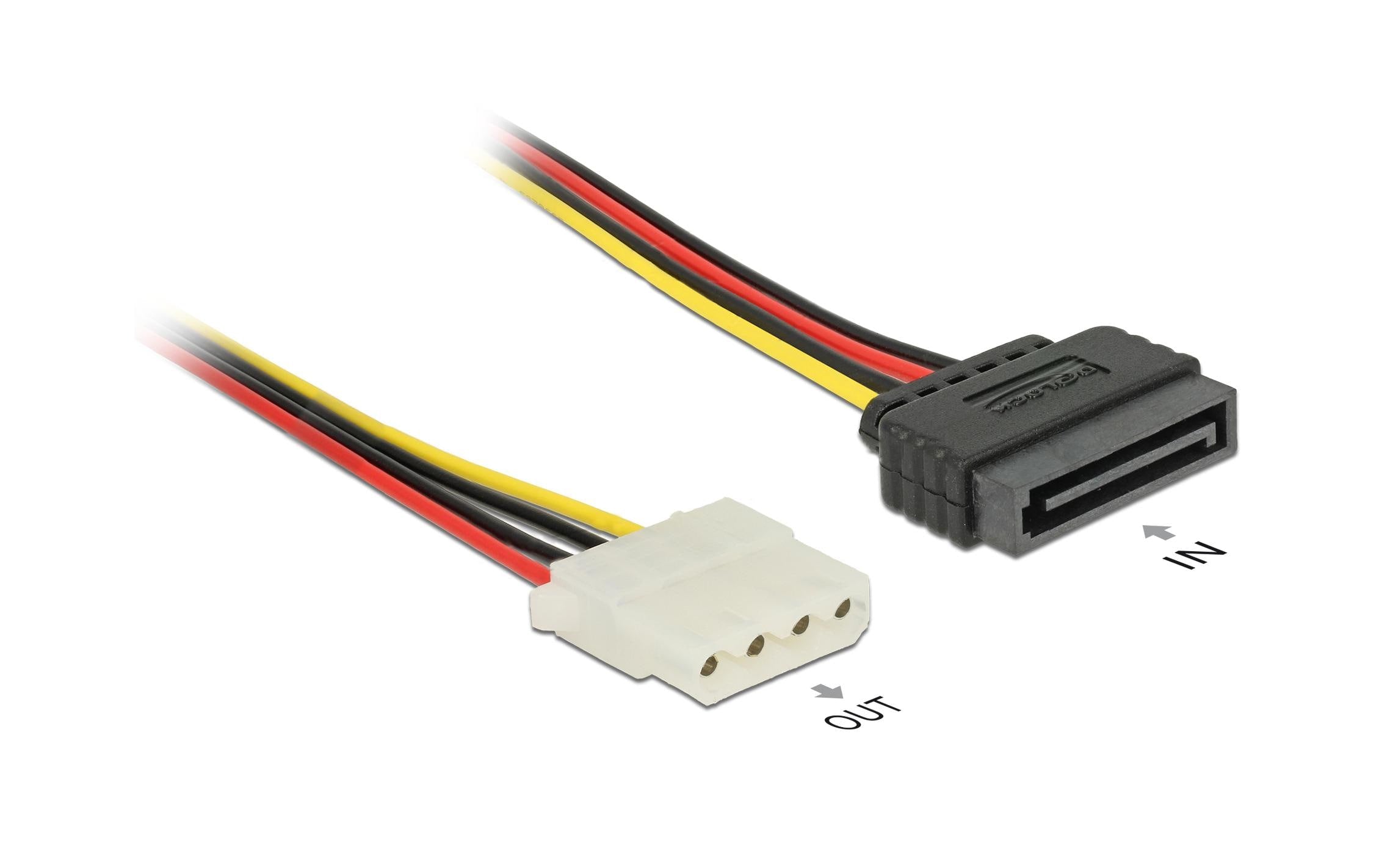 Delock Stromkabel SATA – Molex 100 cm