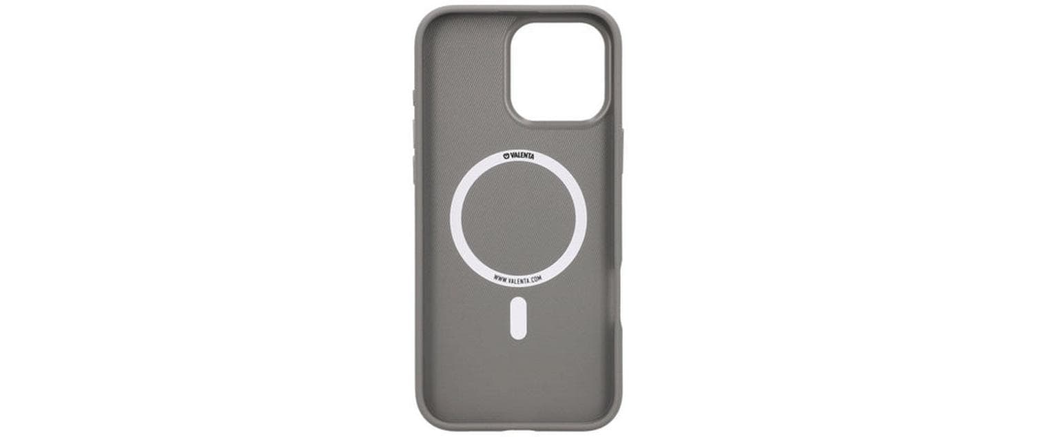 Valenta Back Cover Magsafe Style iPhone 16 Pro Max Grau