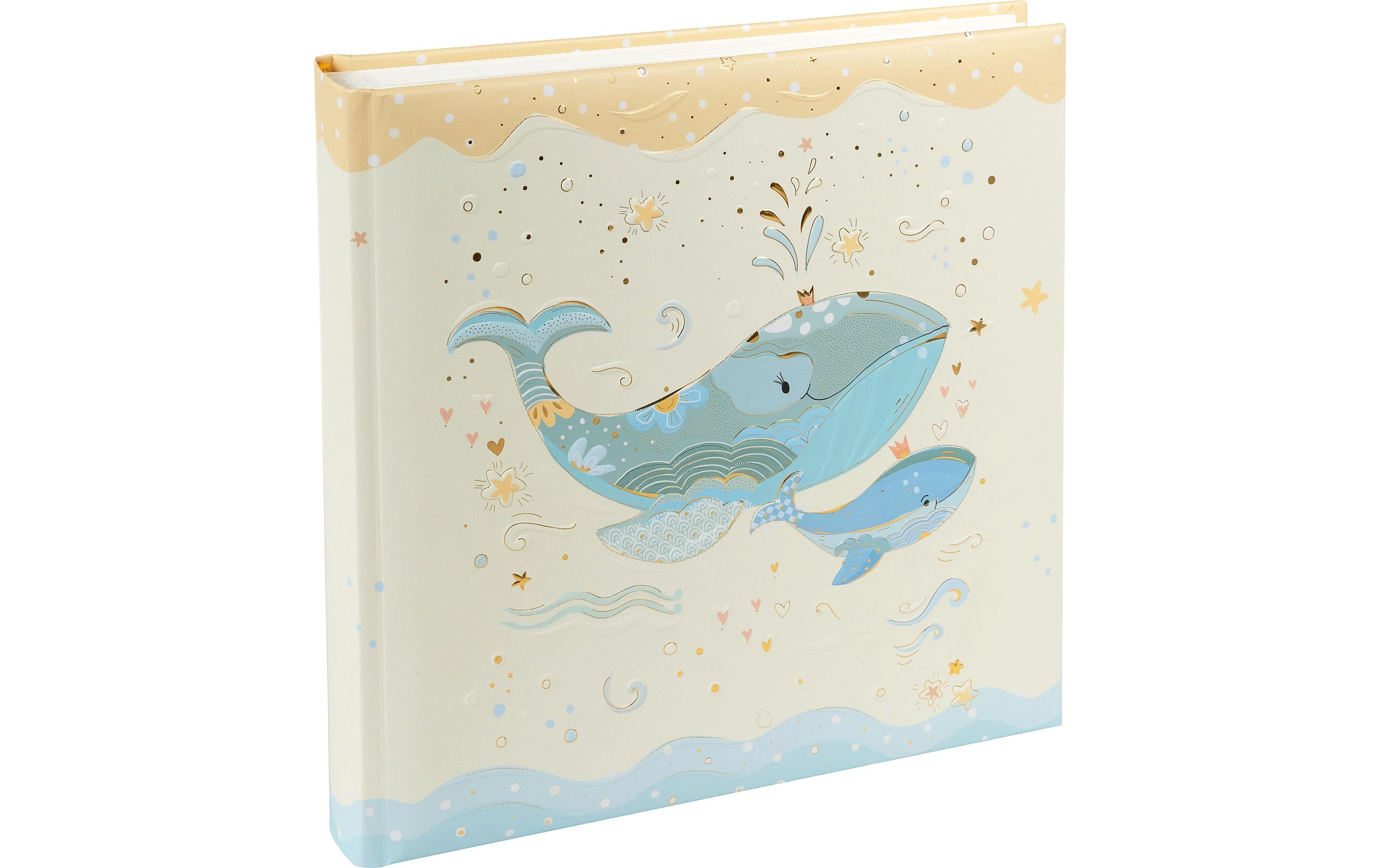 Goldbuch Babyalbum Blue Whale, 25 x 25 cm, 60 Seiten