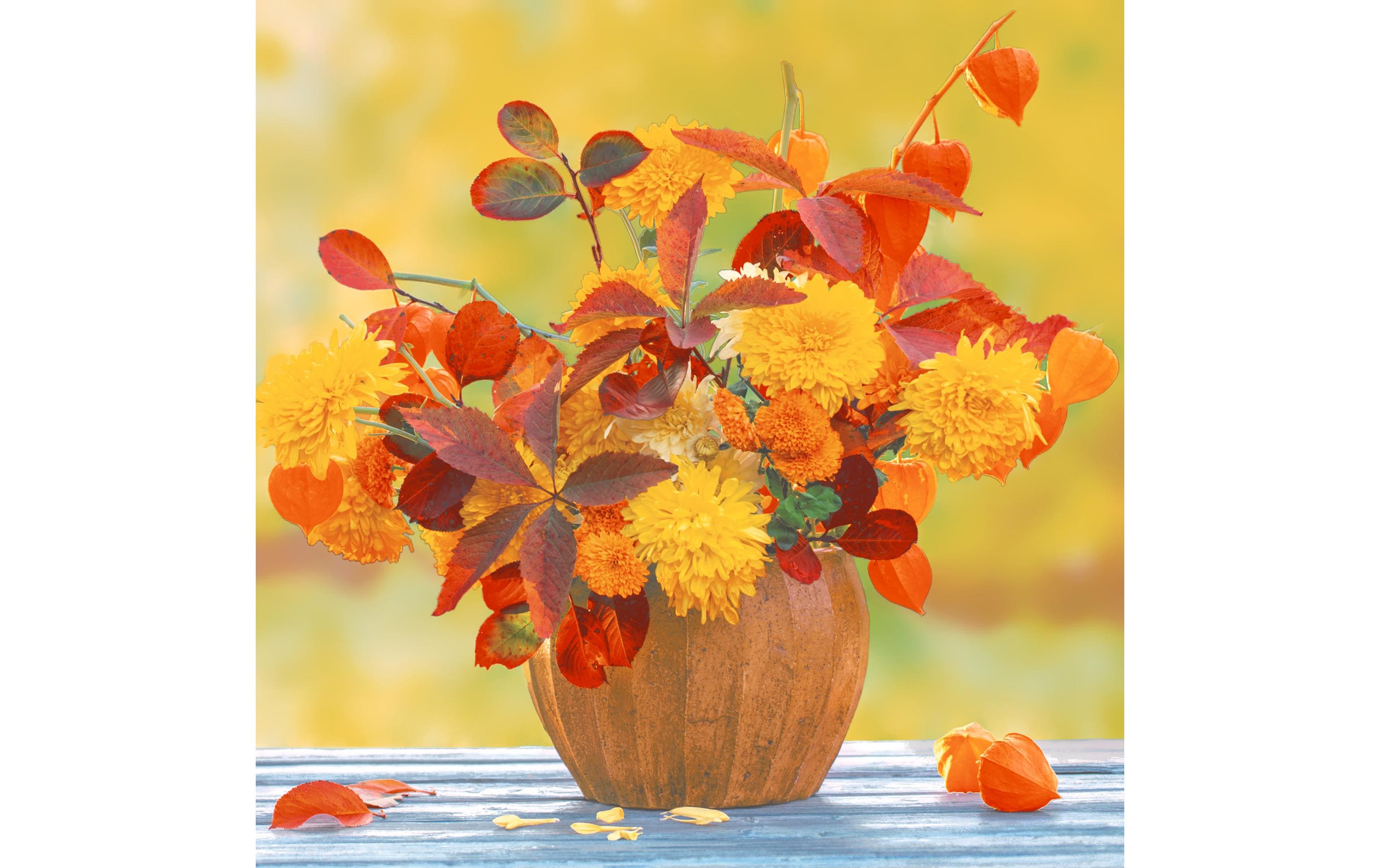 Paper + Design Servietten Herbstbouquet 33 cm x 33 cm, 20 Stück