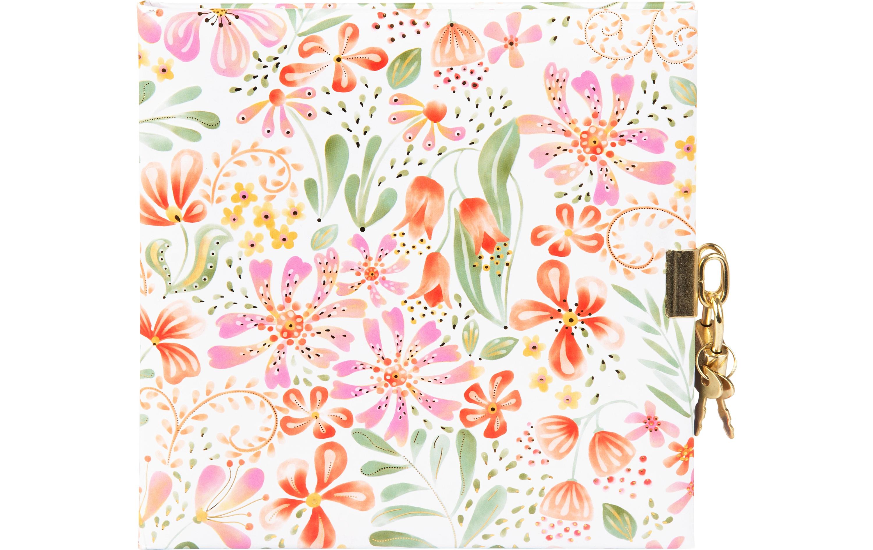 Goldbuch Tagebuch Planta Rossa 16.5 x 16.5 cm, 96 Seiten