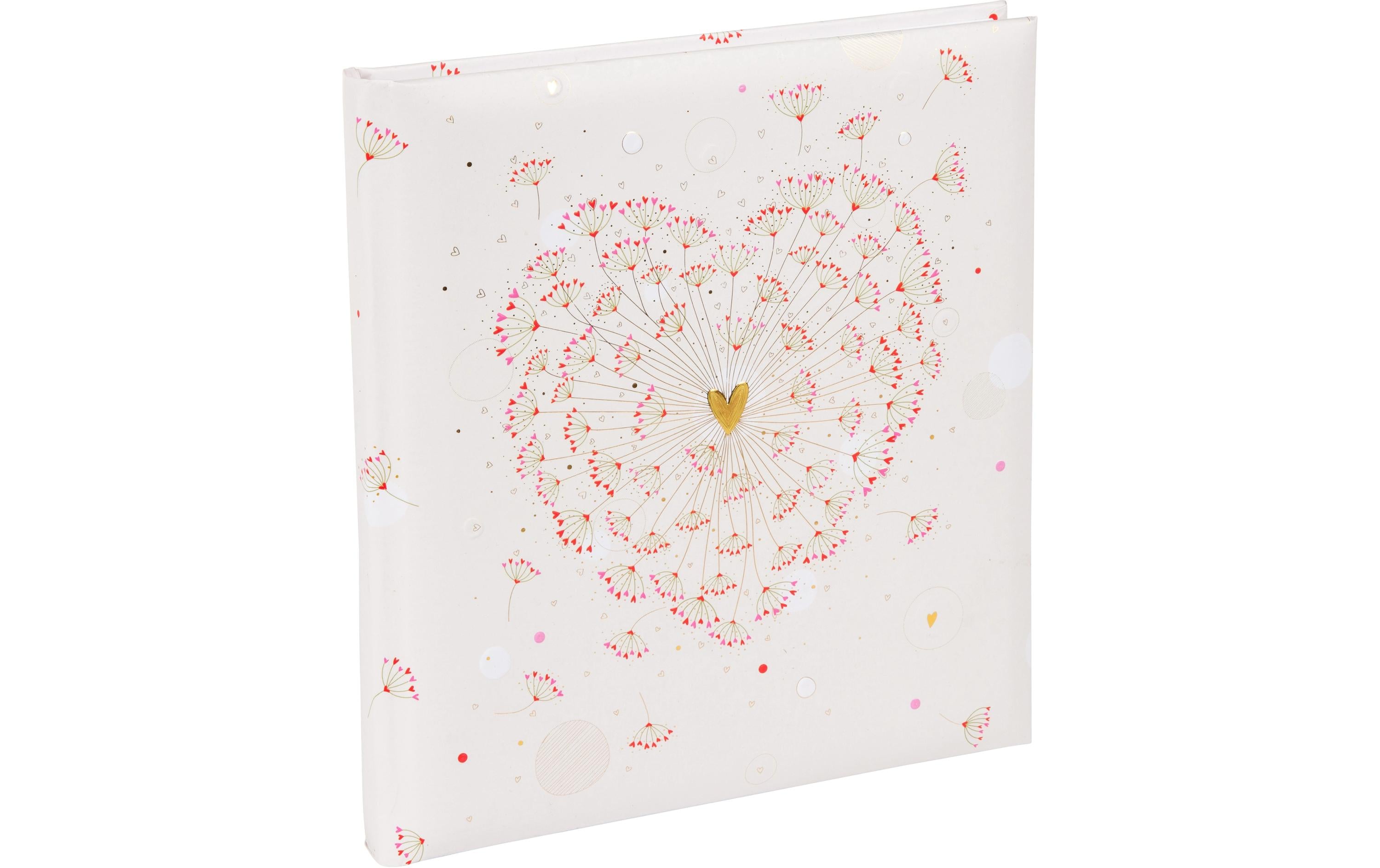 Goldbuch Gästebuch Golden Heart 23 x 25 cm, 176 Seiten