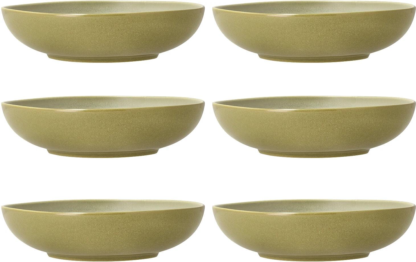 Villa Collection Schale Shoku 23 cm, 6 Stück, Grün