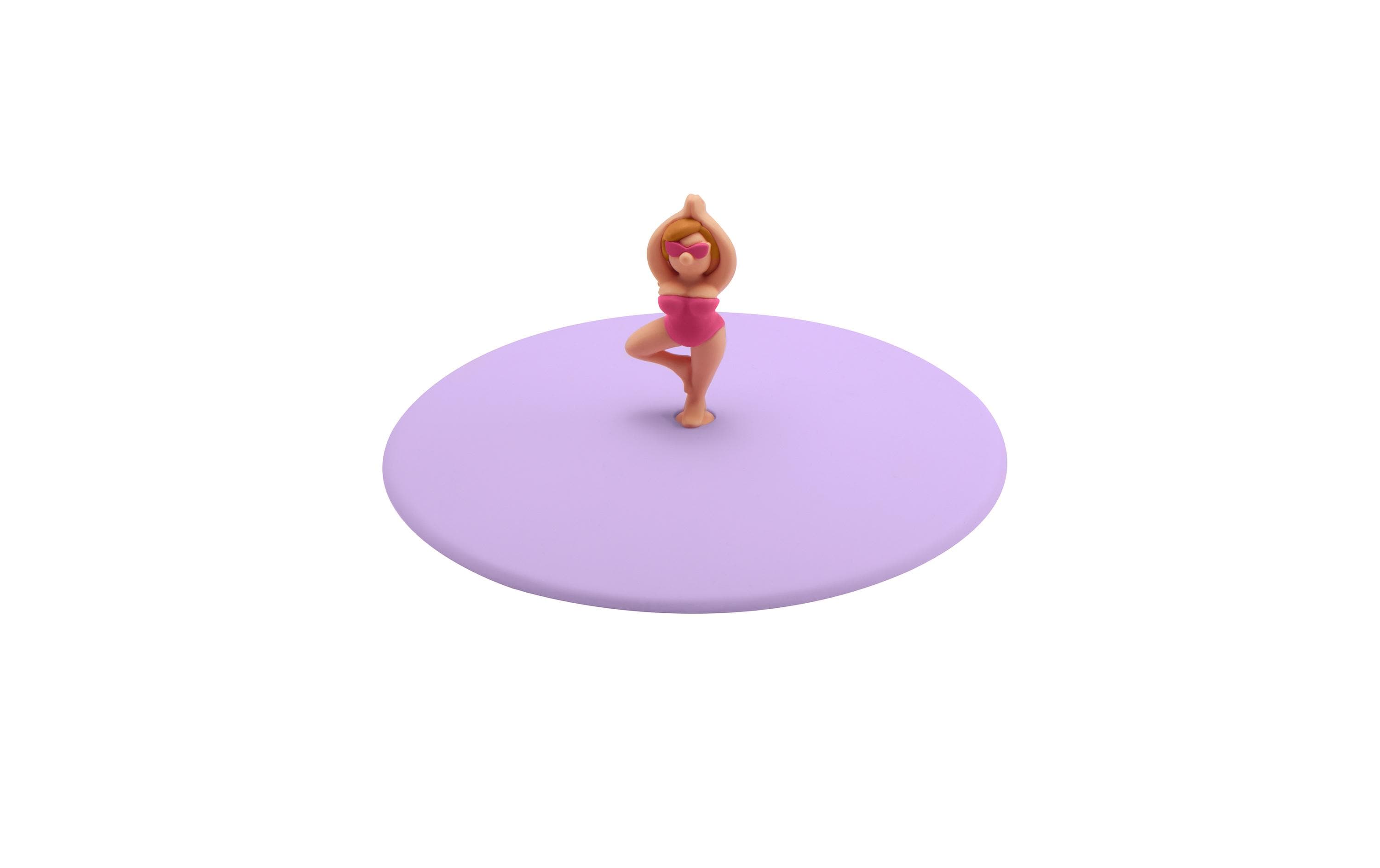 Lurch Glasabdeckung Mein Deckel – Beach Girls Yolanda Yoga