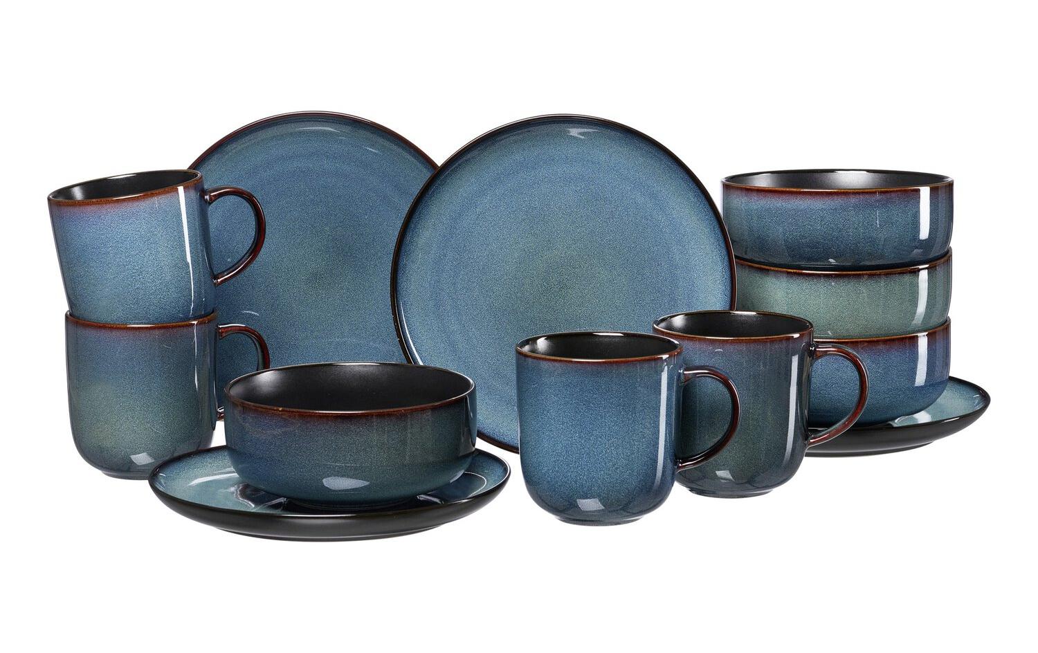 Ritzenhoff & Breker Kaffee-Service Bali 12-teilig, Blau