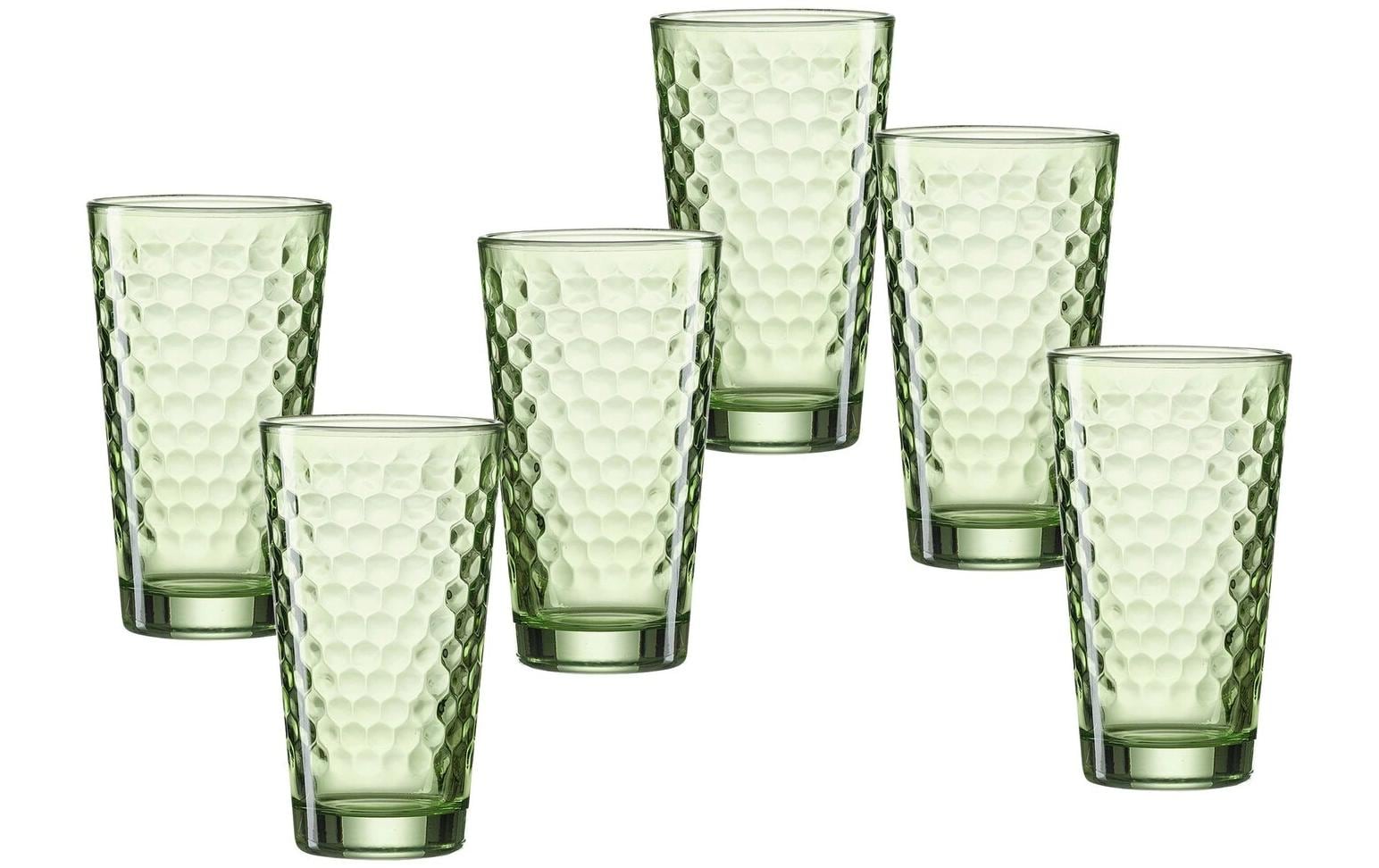 Ritzenhoff & Breker Longdrinkglas Favo 6 Stück, Grün