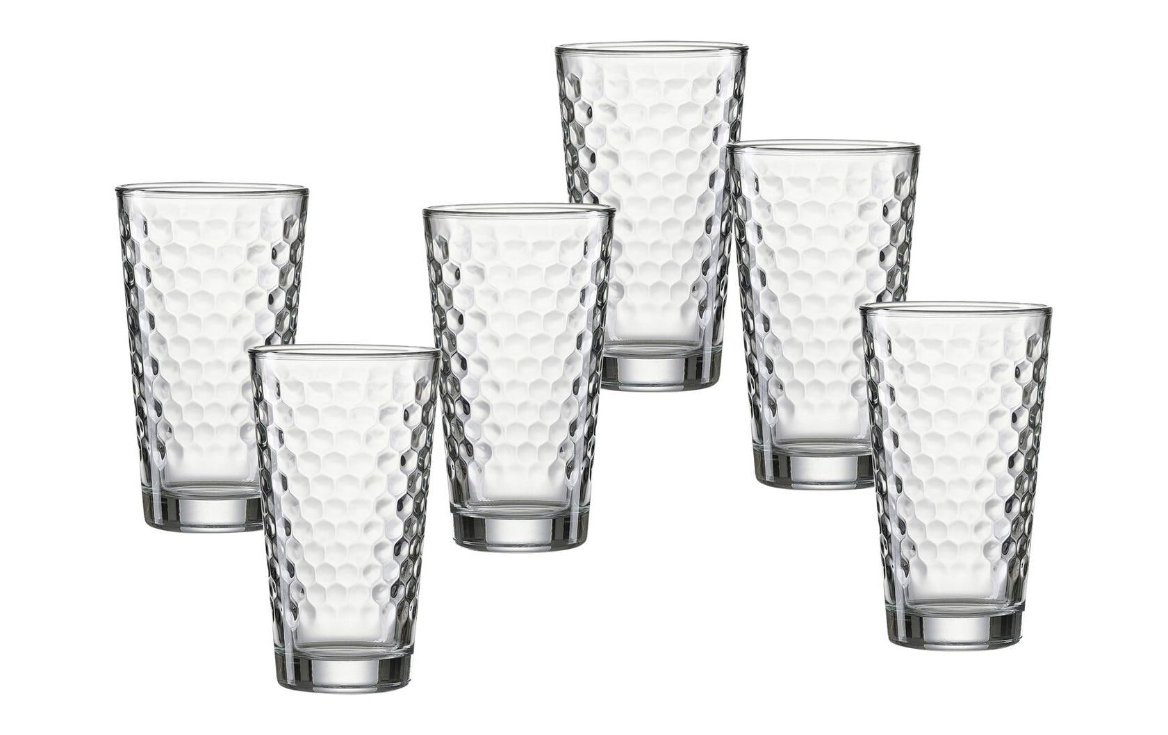 Ritzenhoff & Breker Longdrinkglas Favo 6 Stück, Transparent